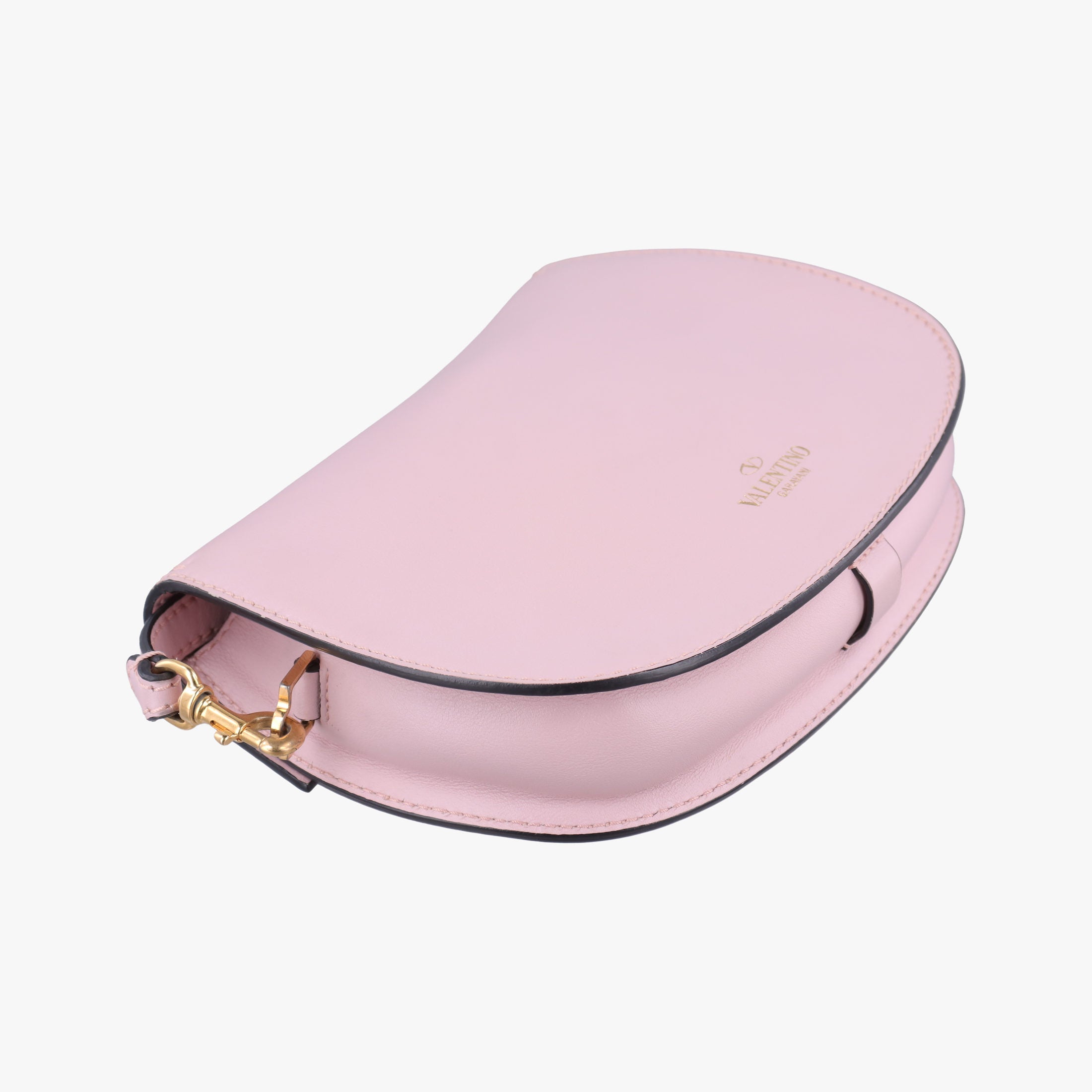 Pre-owned Valentino My Rockstud Pink Leather  shoulderbag | stylenewstar