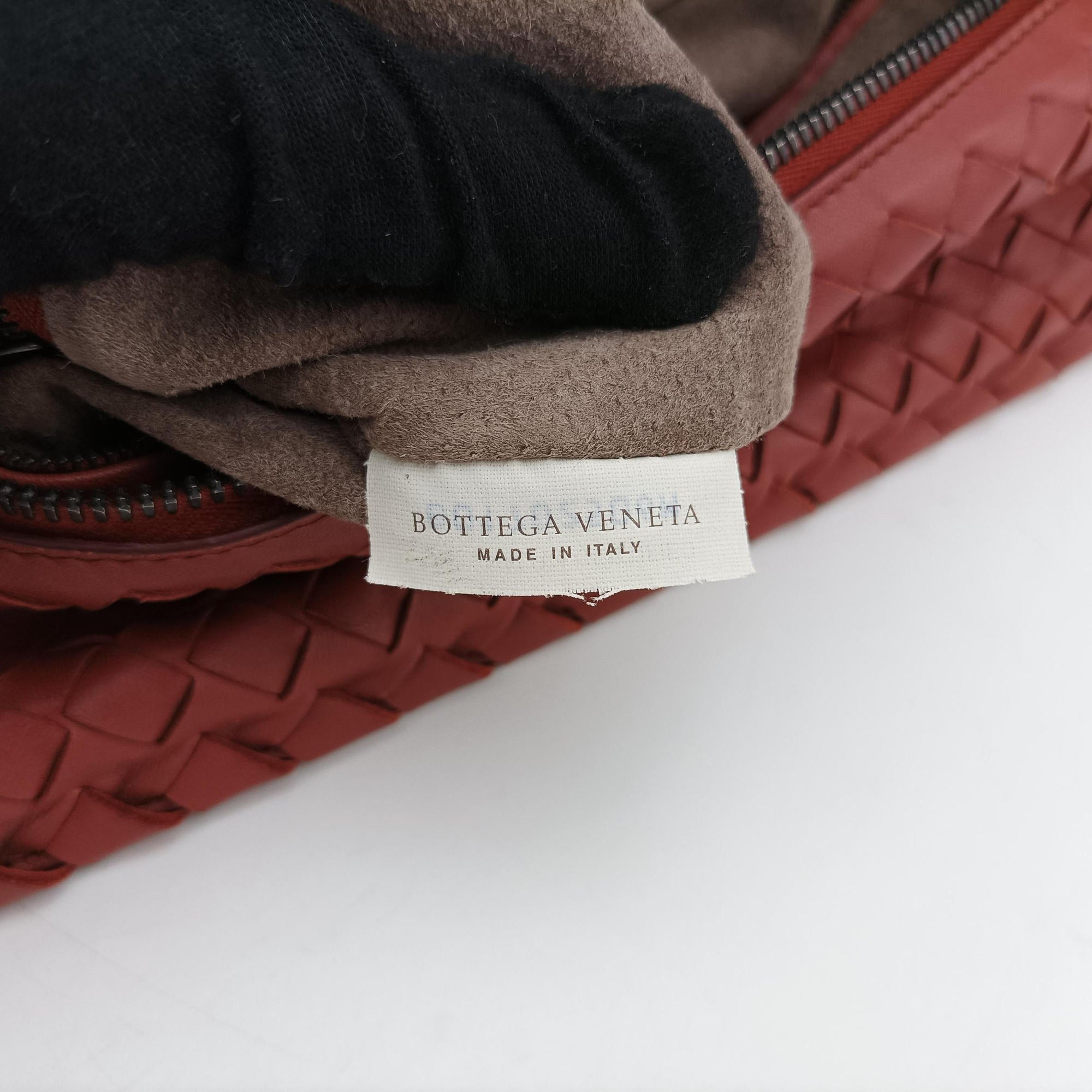 Pre-owned Bottega Veneta Intrecciato terracotta lambskin  handbag | stylenewstar