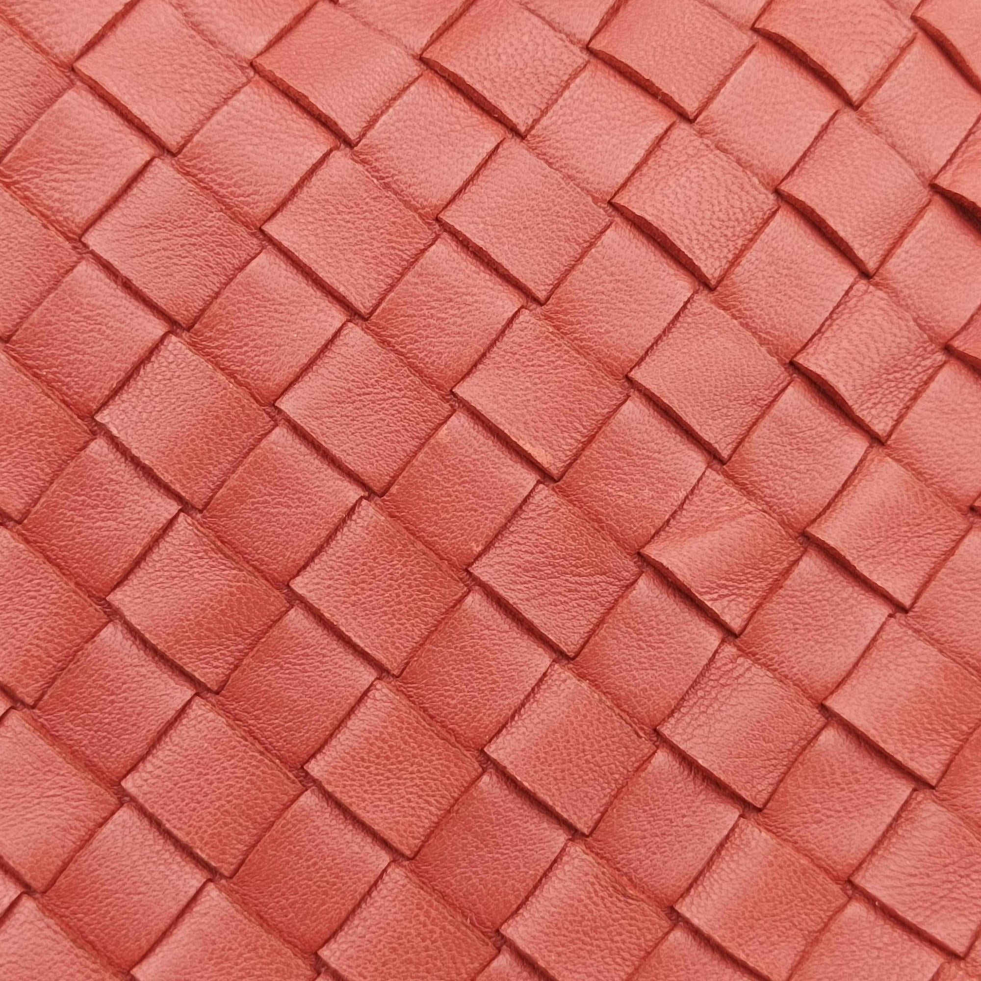 Pre-owned Bottega Veneta Intrecciato terracotta lambskin  handbag | stylenewstar