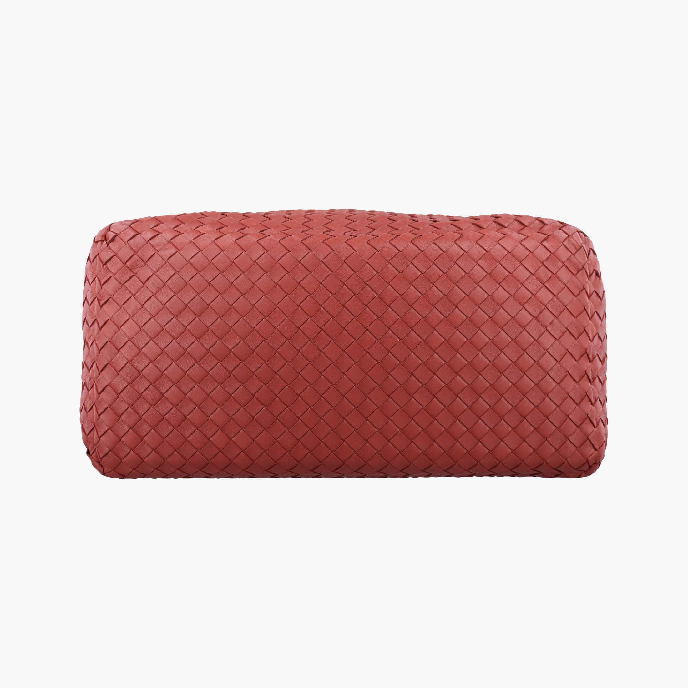 Pre-owned Bottega Veneta Intrecciato terracotta lambskin  handbag | stylenewstar