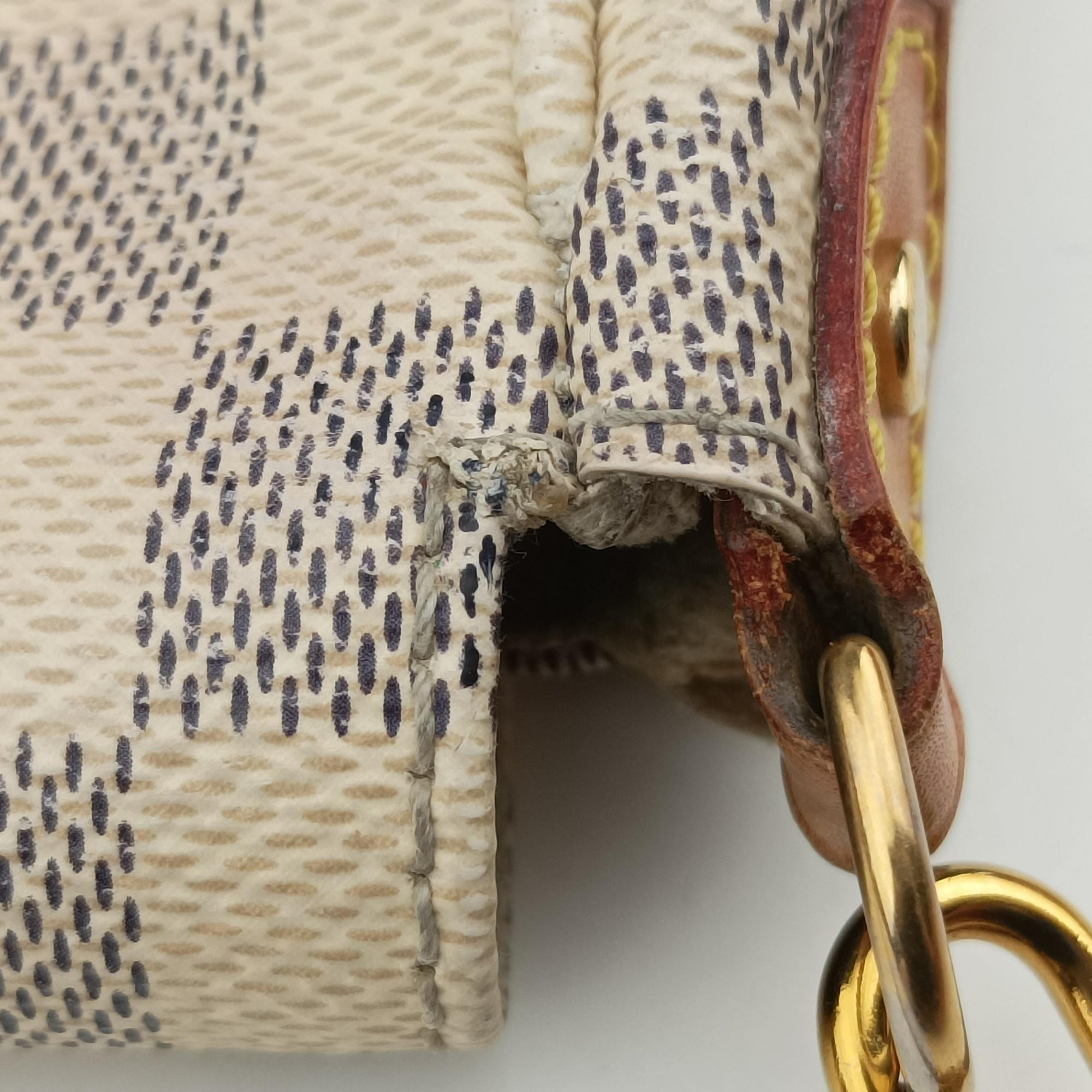 Vintage Louis Vuitton FAVORITE PM Azur Damier Canvas N41277 shoulderbag | stylenewstar
