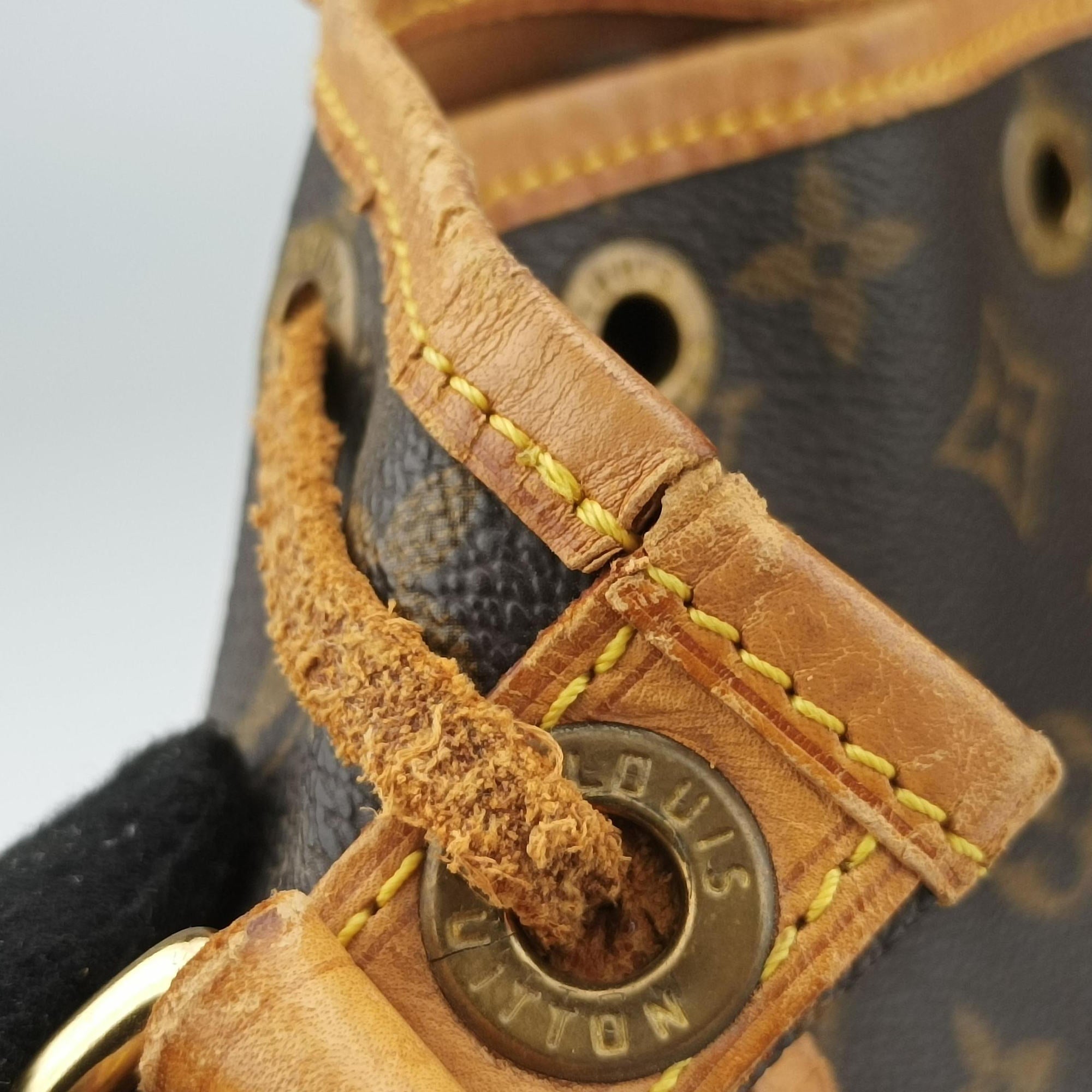 Secondhand Louis Vuitton Petit Noe Brown Monogram Canvas M42226 shoulderbag | stylenewstar