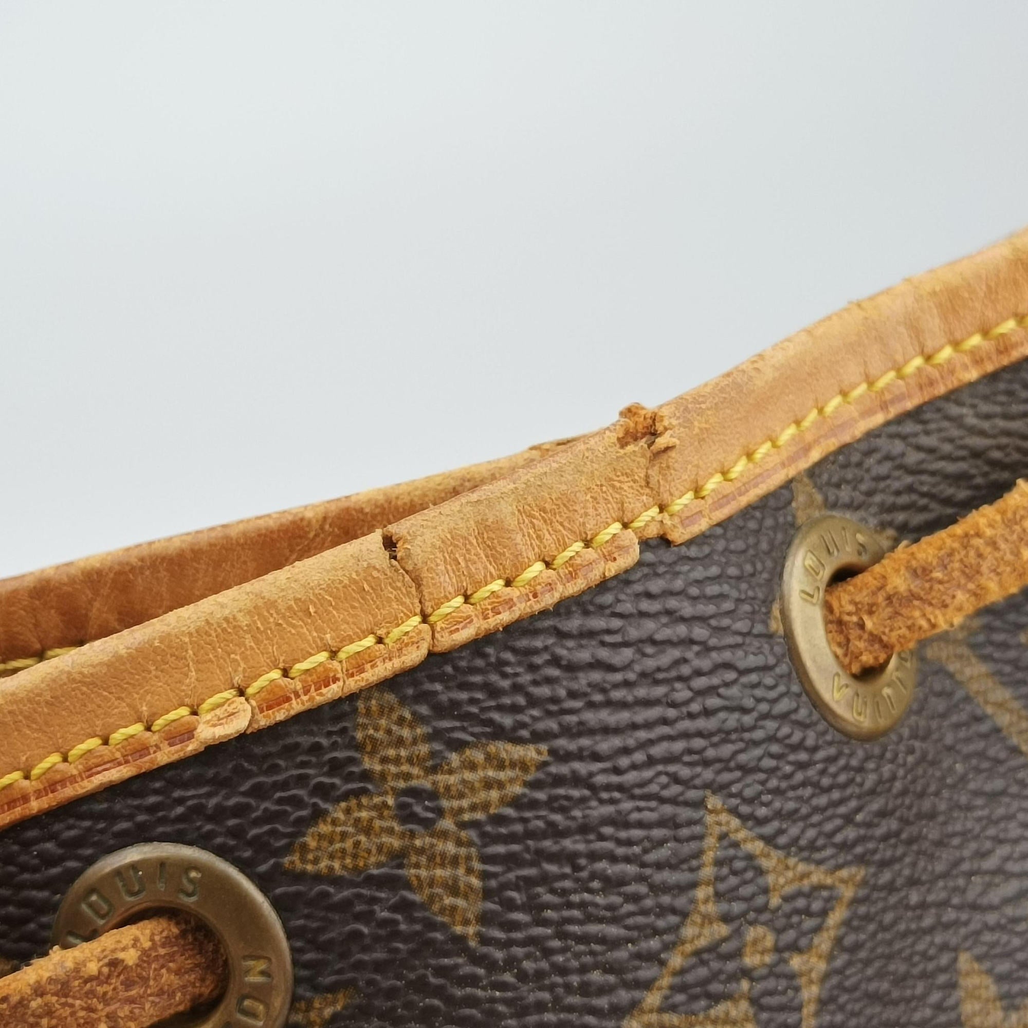 Secondhand Louis Vuitton Petit Noe Brown Monogram Canvas M42226 shoulderbag | stylenewstar