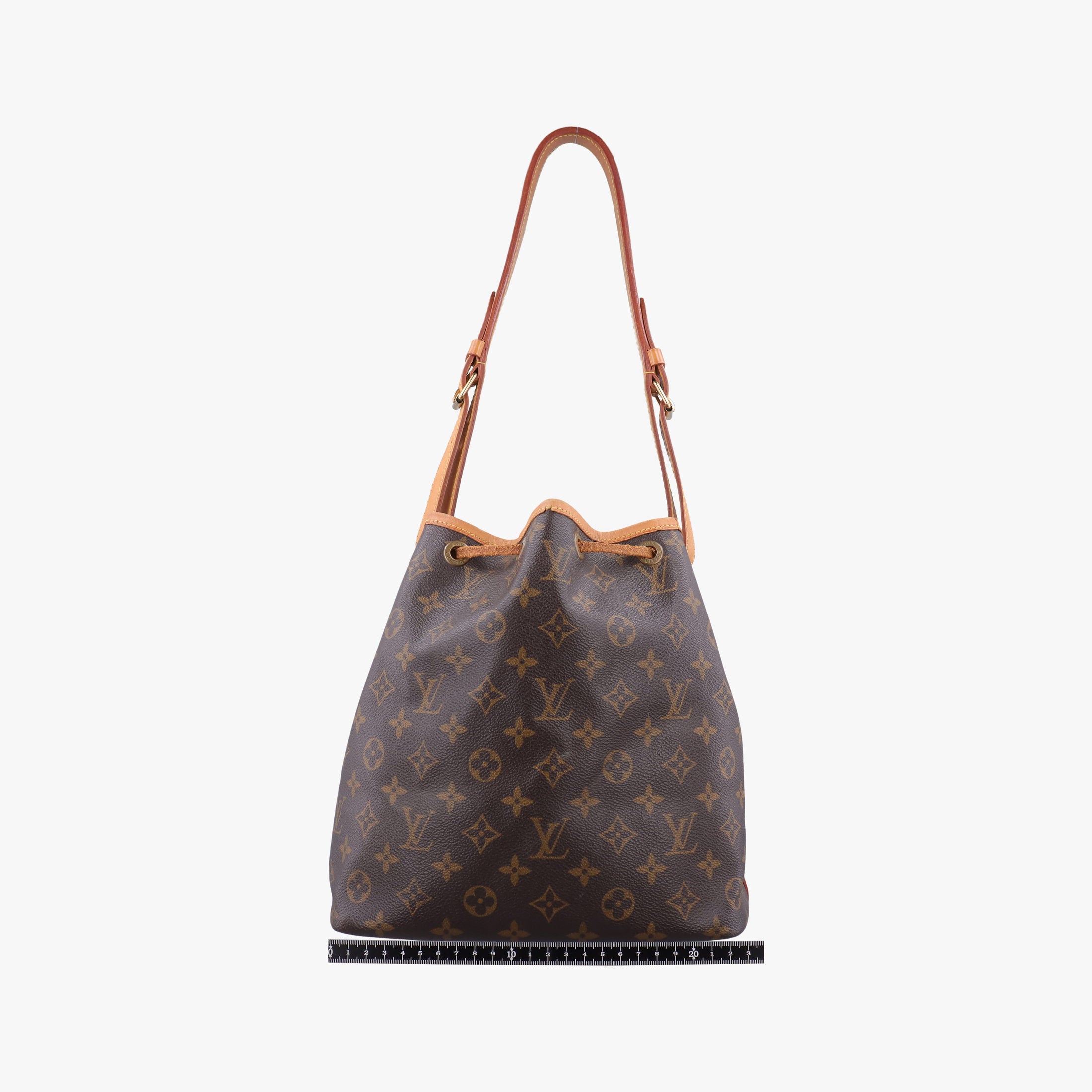 Secondhand Louis Vuitton Petit Noe Brown Monogram Canvas M42226 shoulderbag | stylenewstar