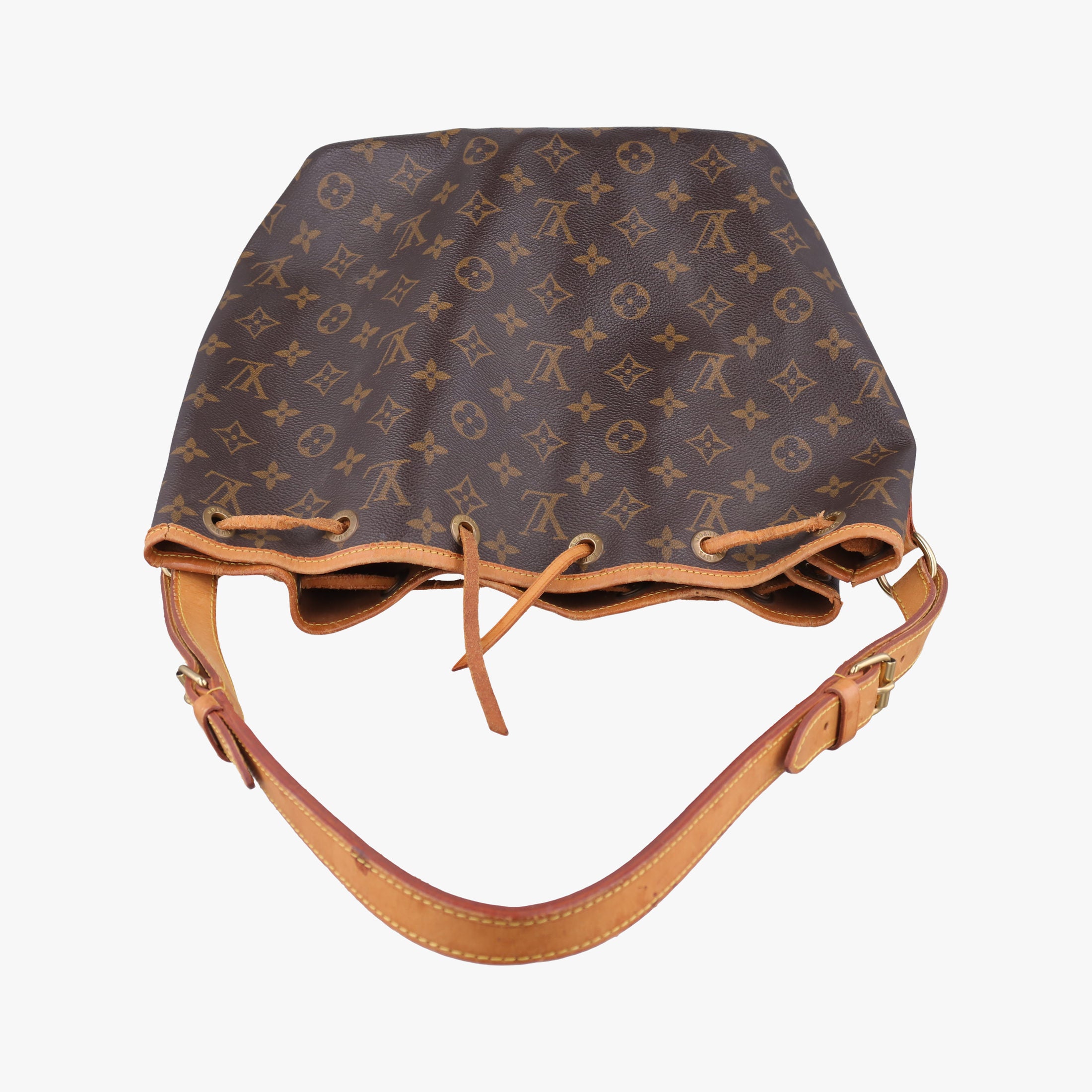 Secondhand Louis Vuitton Petit Noe Brown Monogram Canvas M42226 shoulderbag | stylenewstar