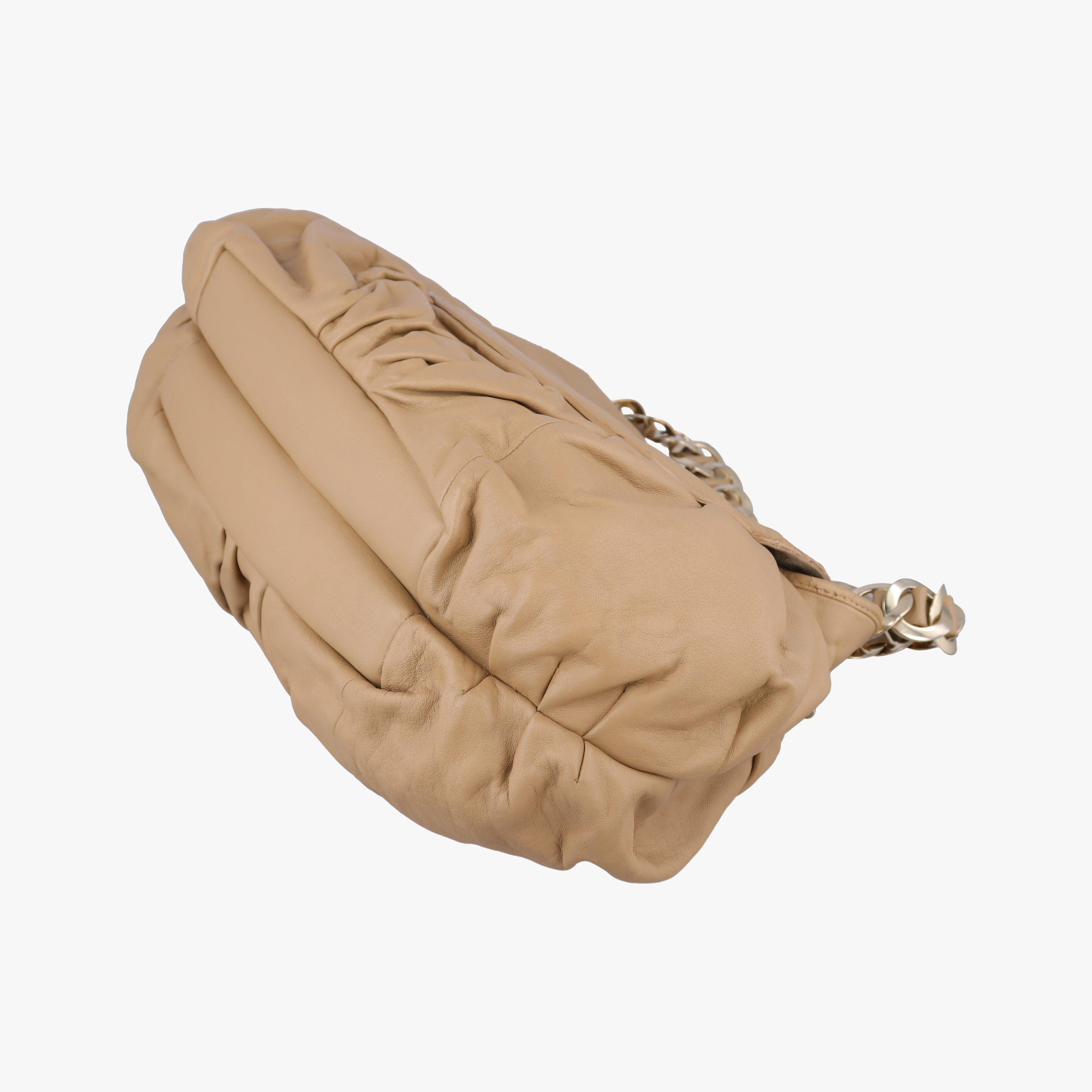 Pre-owned Christian Dior Jazz Club Beige leather  shoulderbag | stylenewstar