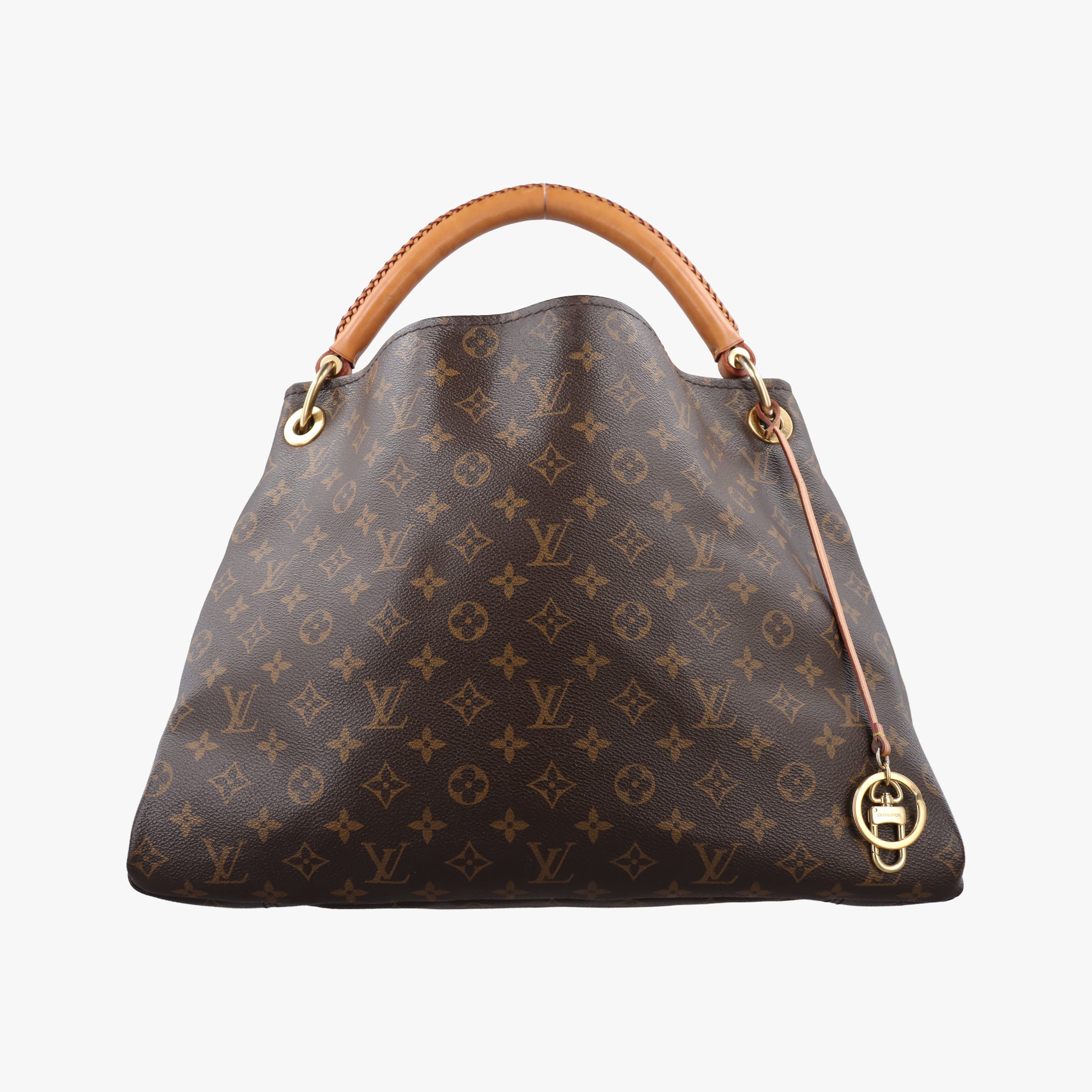 Pre-owned Louis Vuitton ARTSY MM Brown Monogram Canvas M40249 handbag | stylenewstar