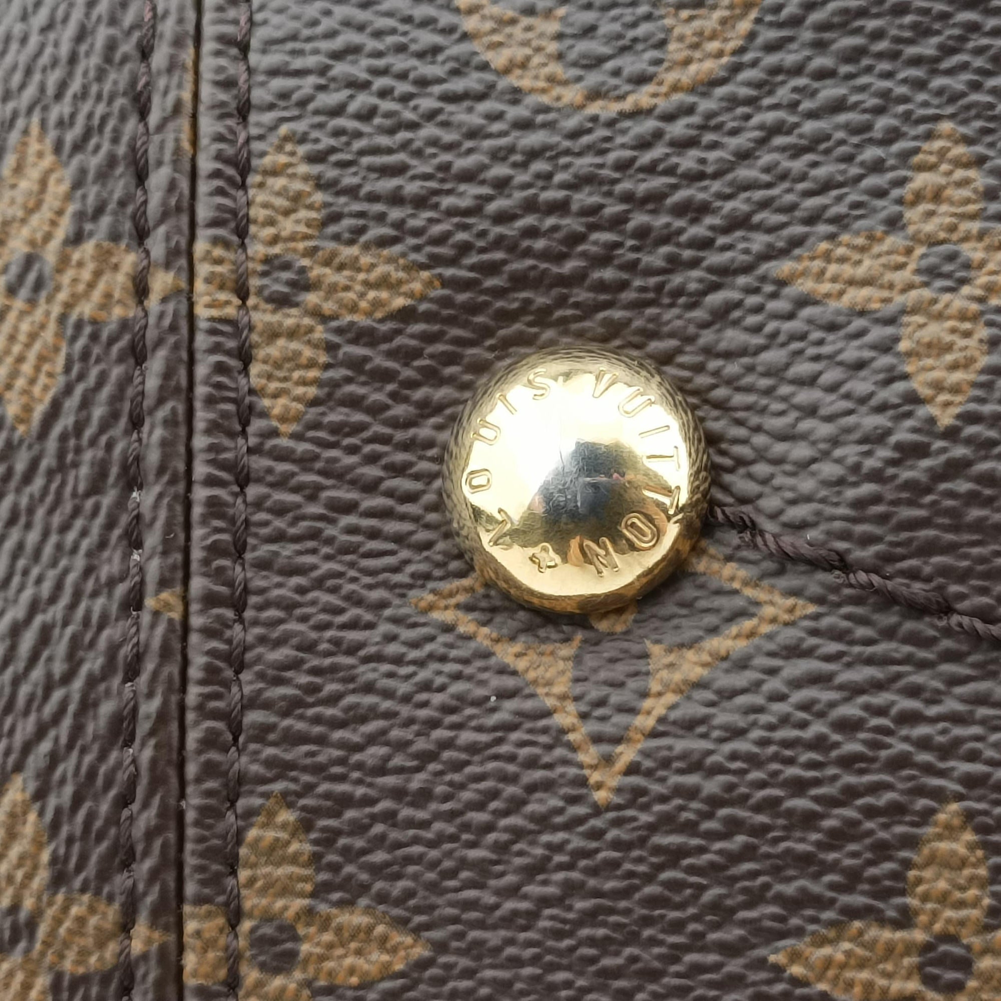 Pre-owned Louis Vuitton ARTSY MM Brown Monogram Canvas M40249 handbag | stylenewstar