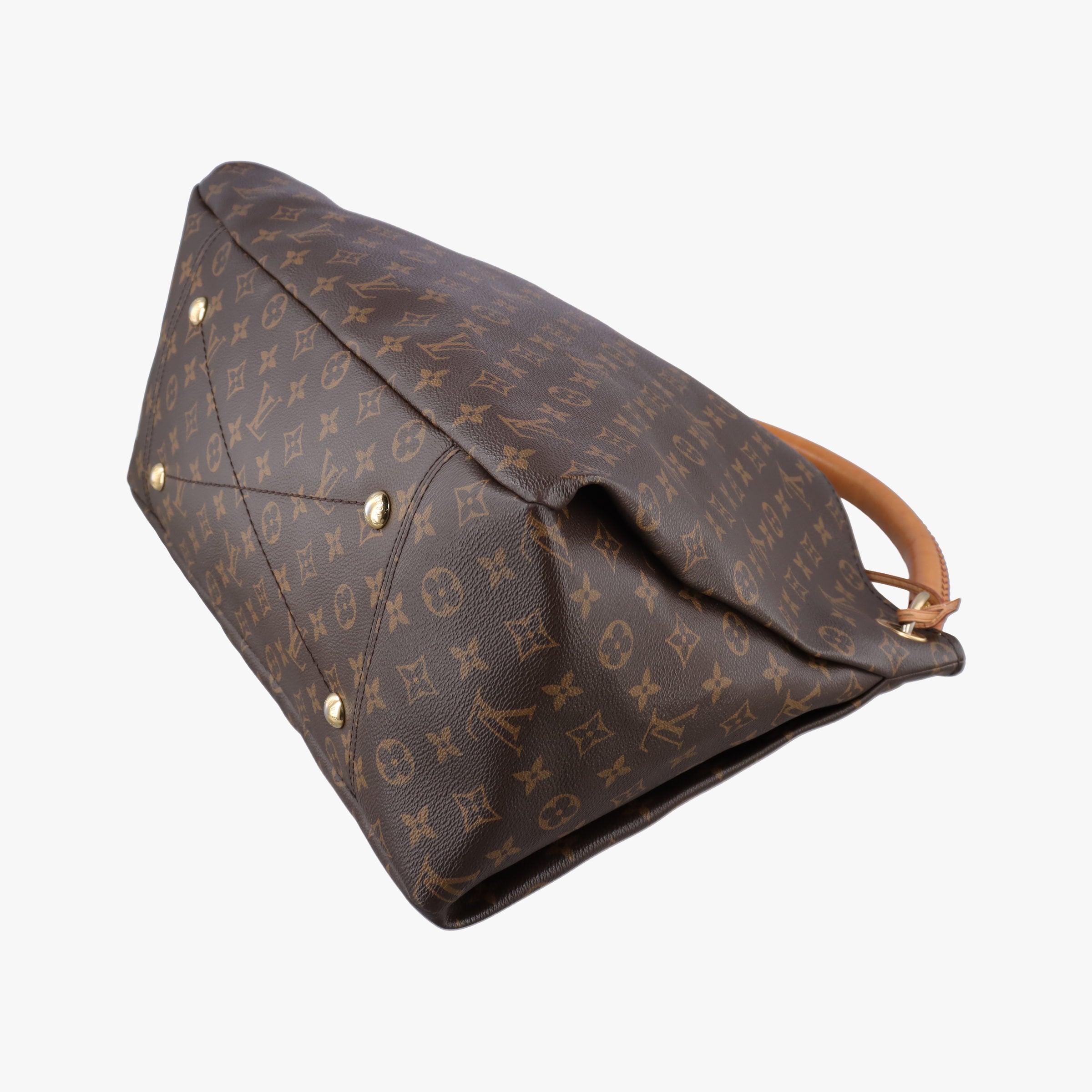 Pre-owned Louis Vuitton ARTSY MM Brown Monogram Canvas M40249 handbag | stylenewstar