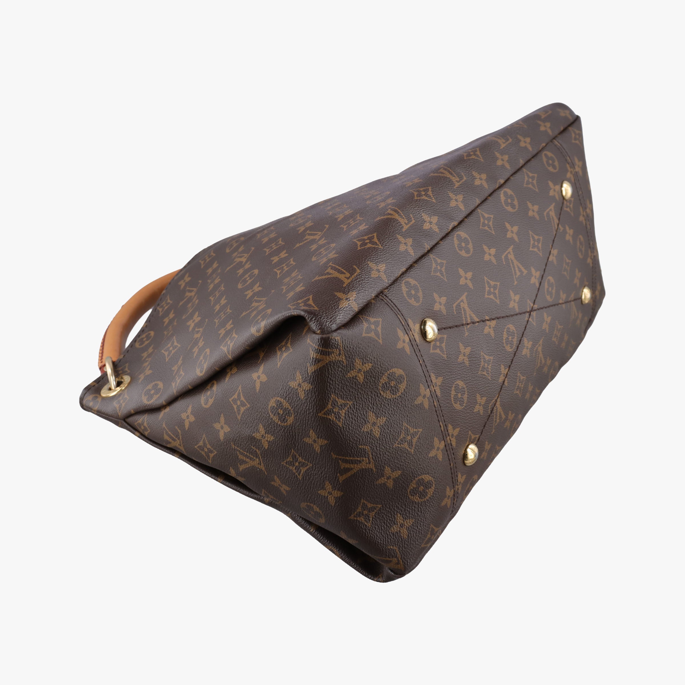 Pre-owned Louis Vuitton ARTSY MM Brown Monogram Canvas M40249 handbag | stylenewstar