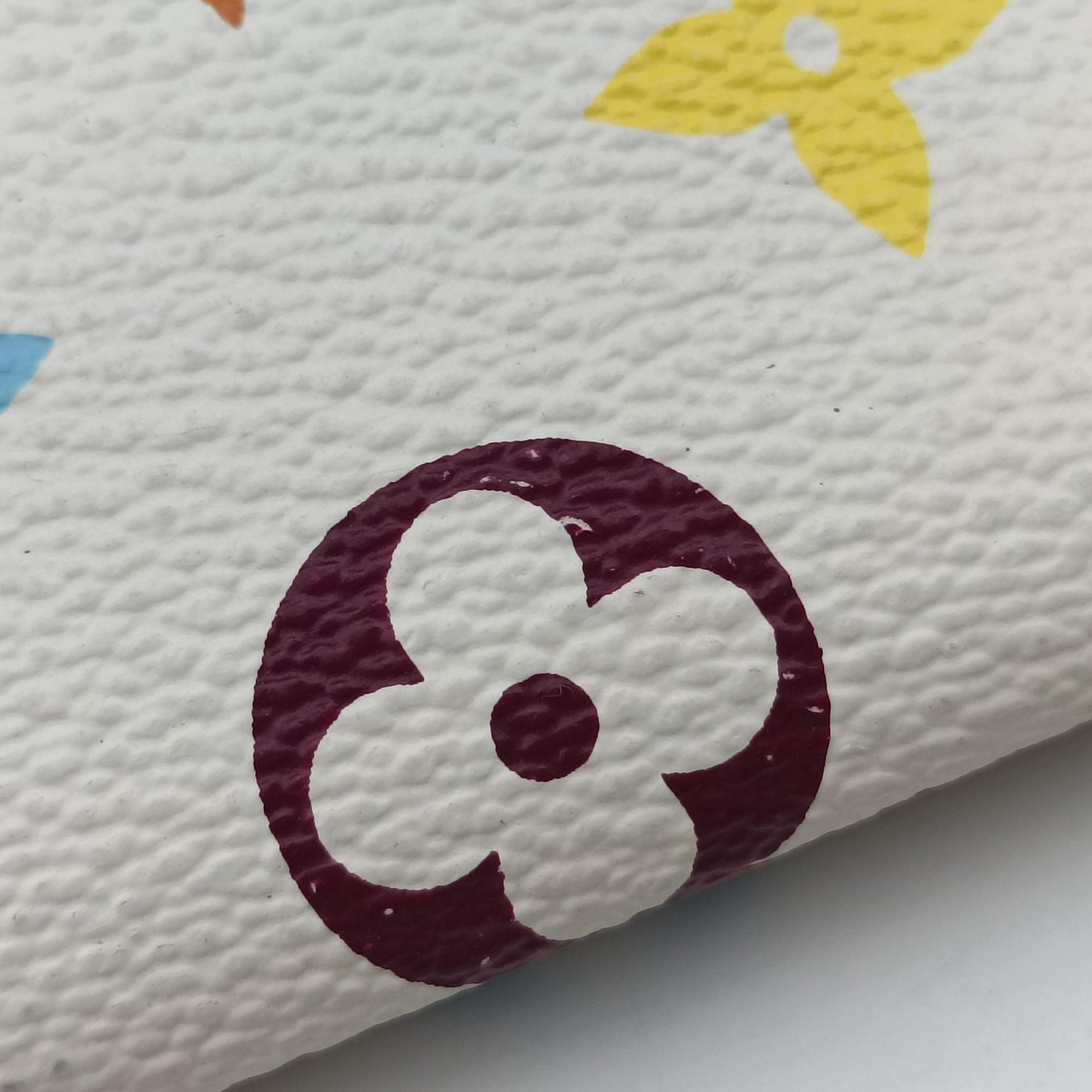 Secondhand Louis Vuitton Pochette Mira MM Accessory Pouch white Monogram Multicolor M60096 handbag | stylenewstar