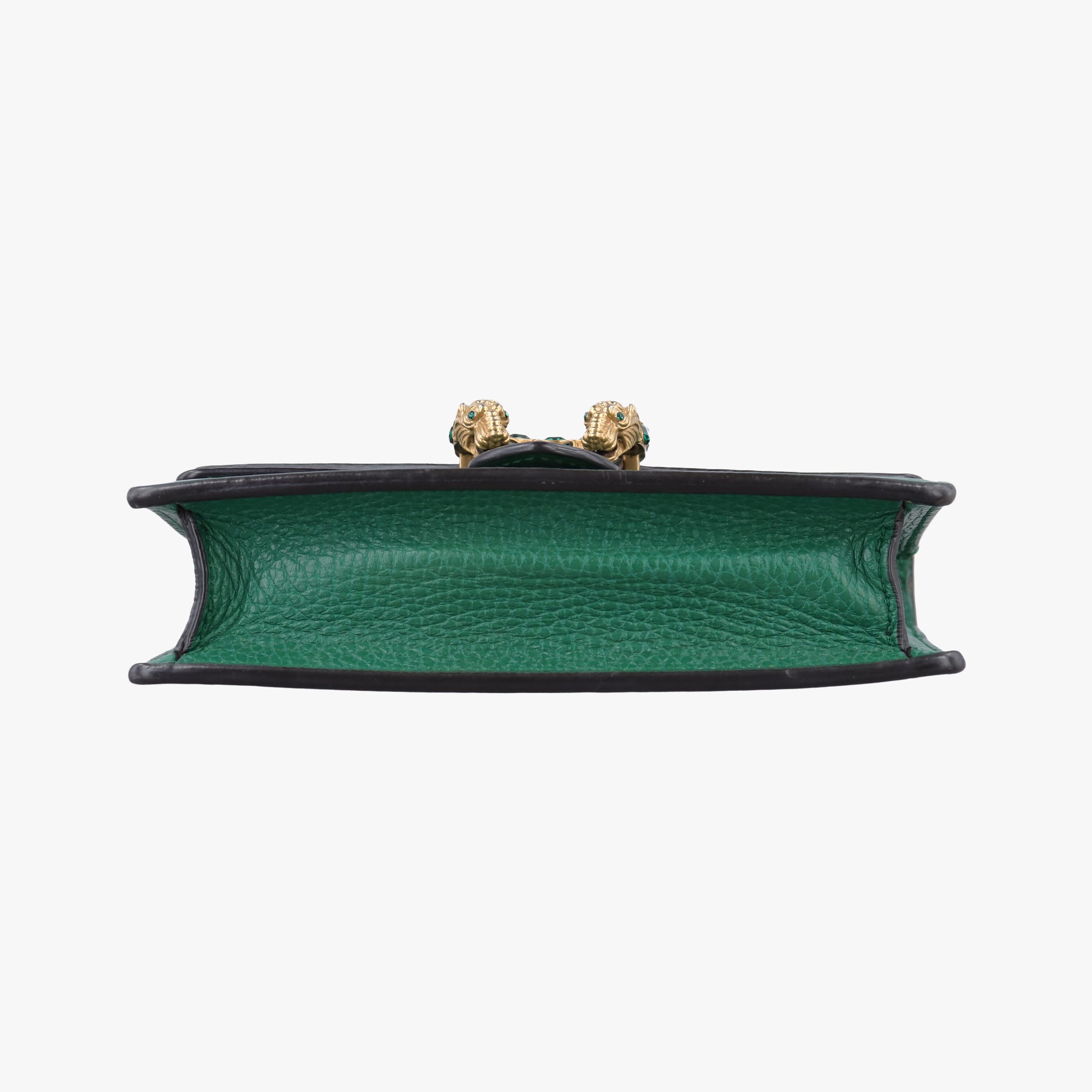 Pre-owned Gucci Dionysus Green Leather 476432 shoulderbag | stylenewstar
