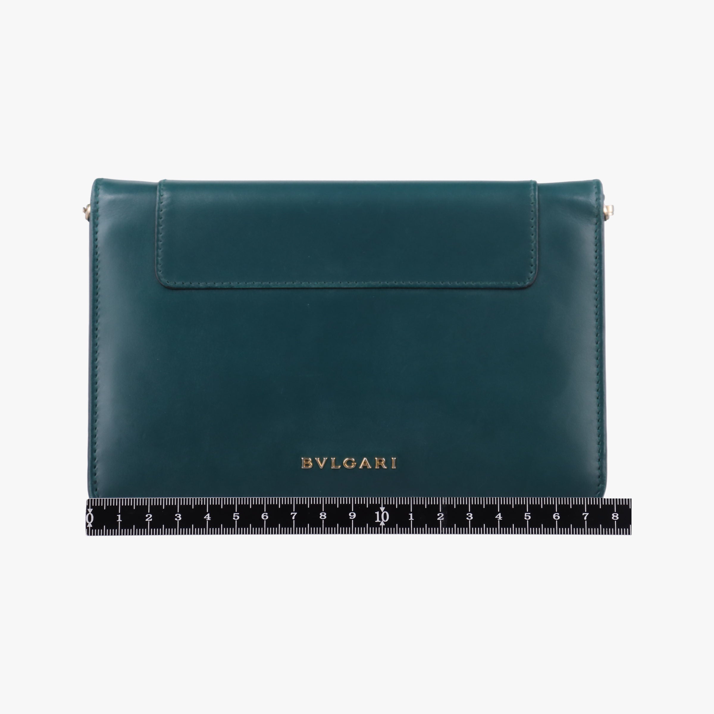 Pre-owned Bvlgari SERPENTI FOREVER Green Leather  shoulderbag | stylenewstar
