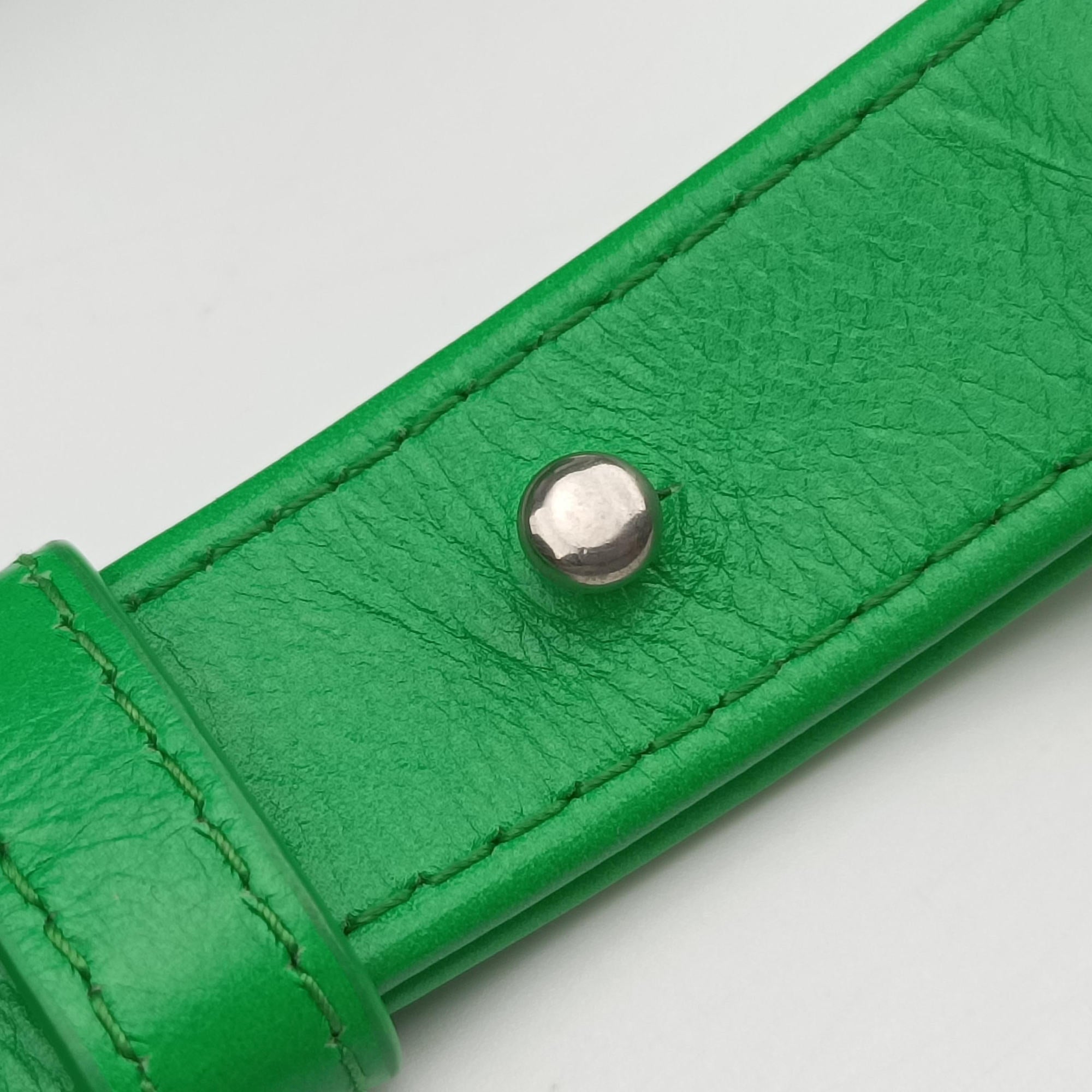 Secondhand Bottega Veneta candy cassette Green Leather  shoulderbag | stylenewstar
