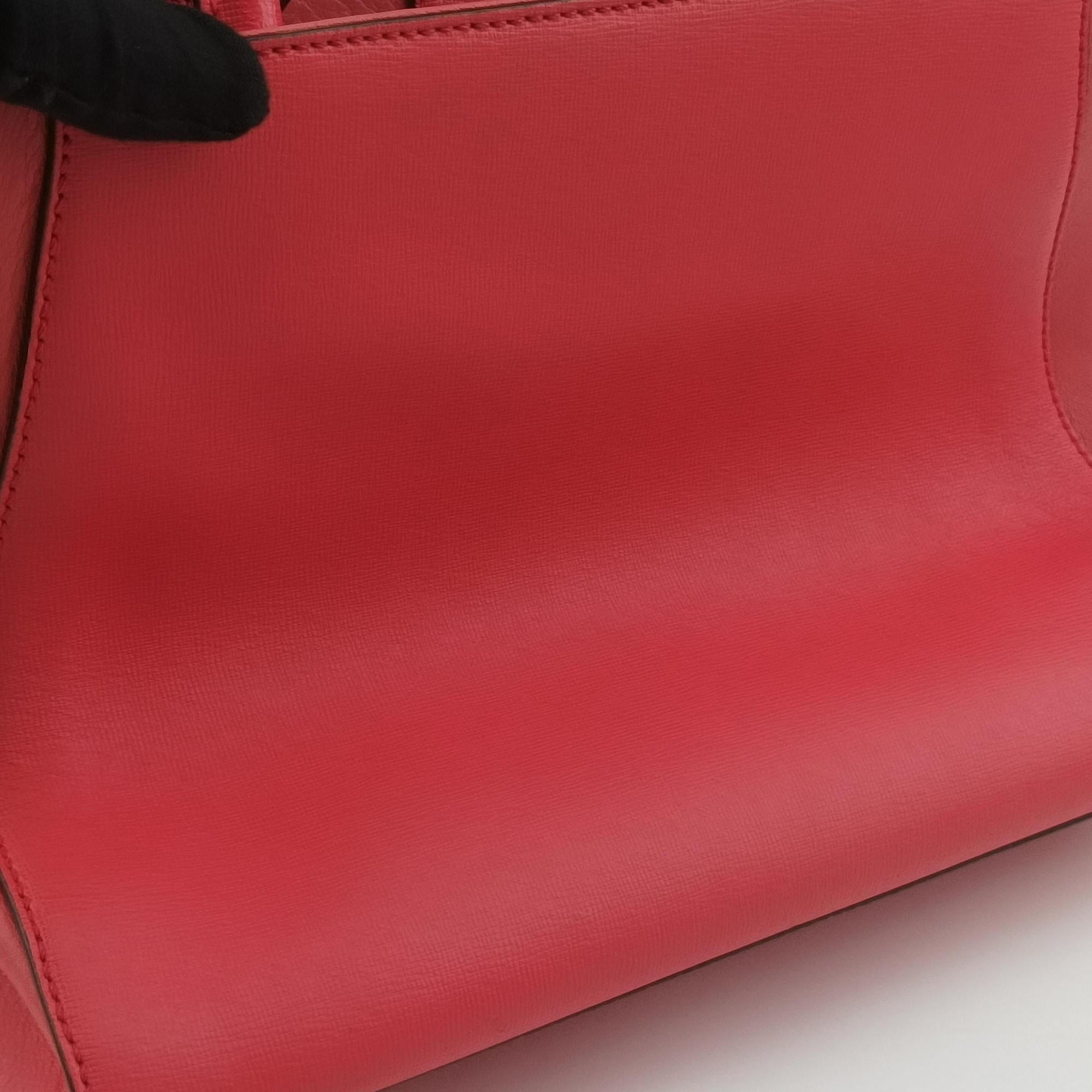 Secondhand Fendi Petite 2 JOURS pink Leather 8BH250 shoulderbag | stylenewstar