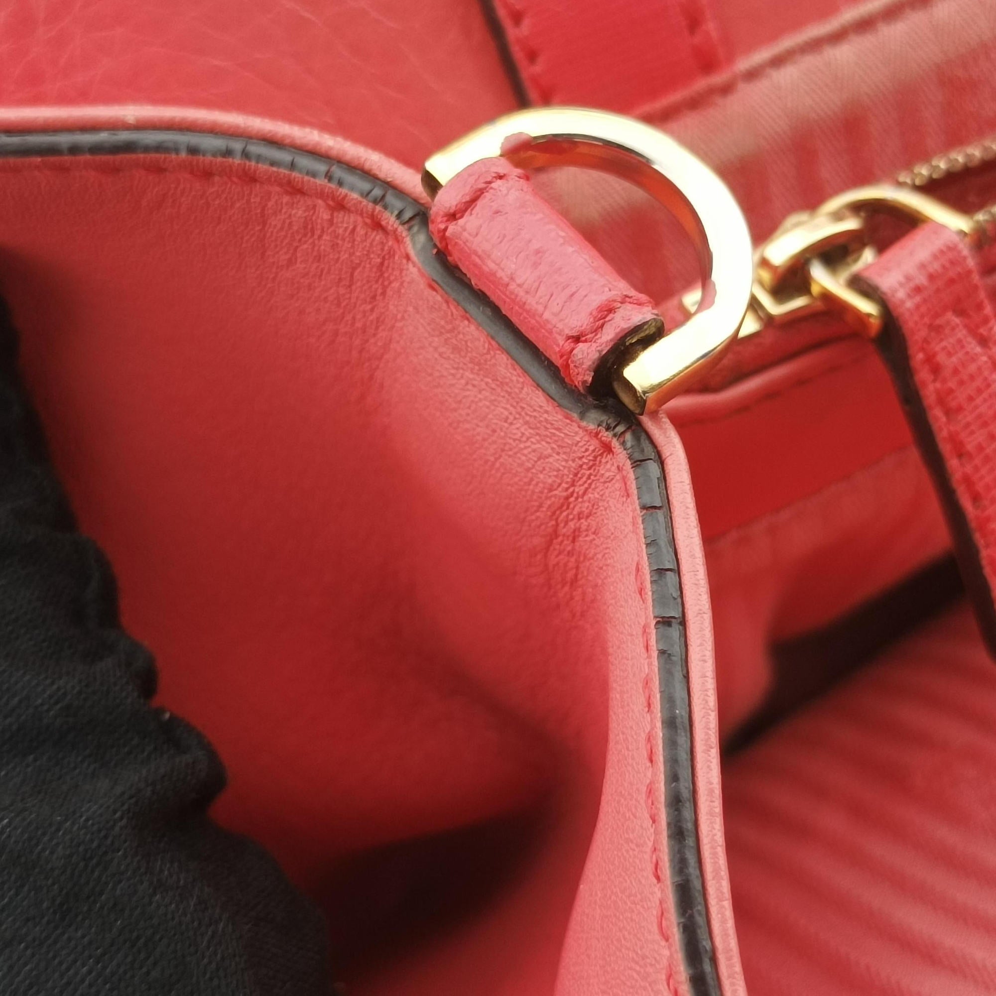 Secondhand Fendi Petite 2 JOURS pink Leather 8BH250 shoulderbag | stylenewstar