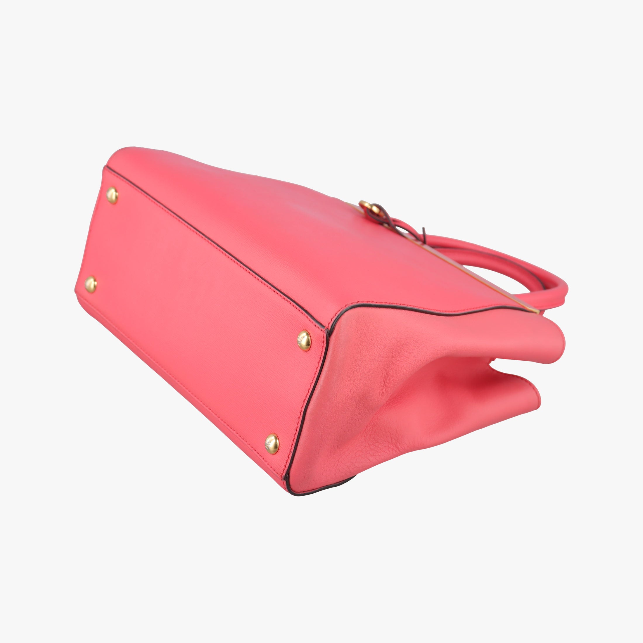 Secondhand Fendi Petite 2 JOURS pink Leather 8BH250 shoulderbag | stylenewstar