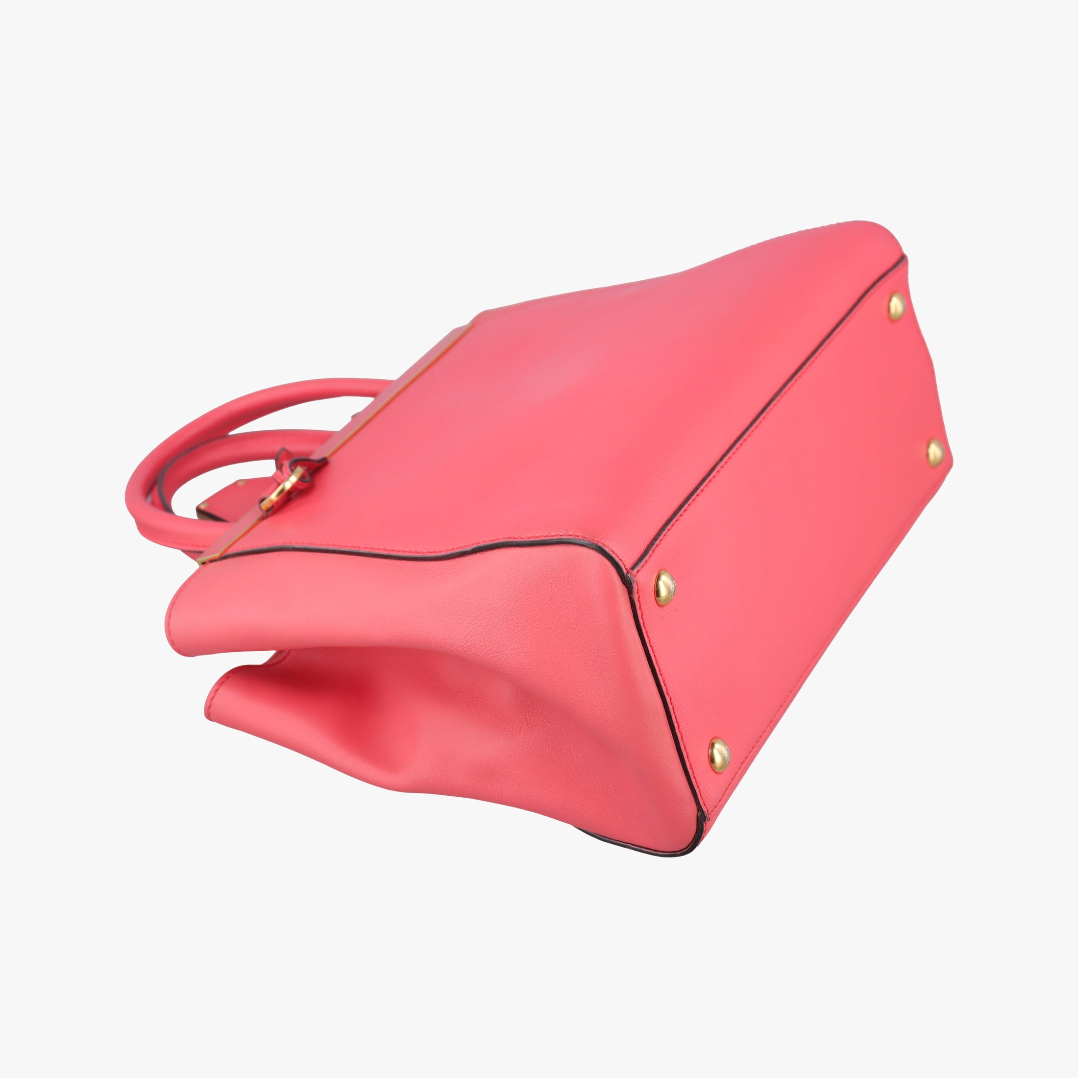 Secondhand Fendi Petite 2 JOURS pink Leather 8BH250 shoulderbag | stylenewstar
