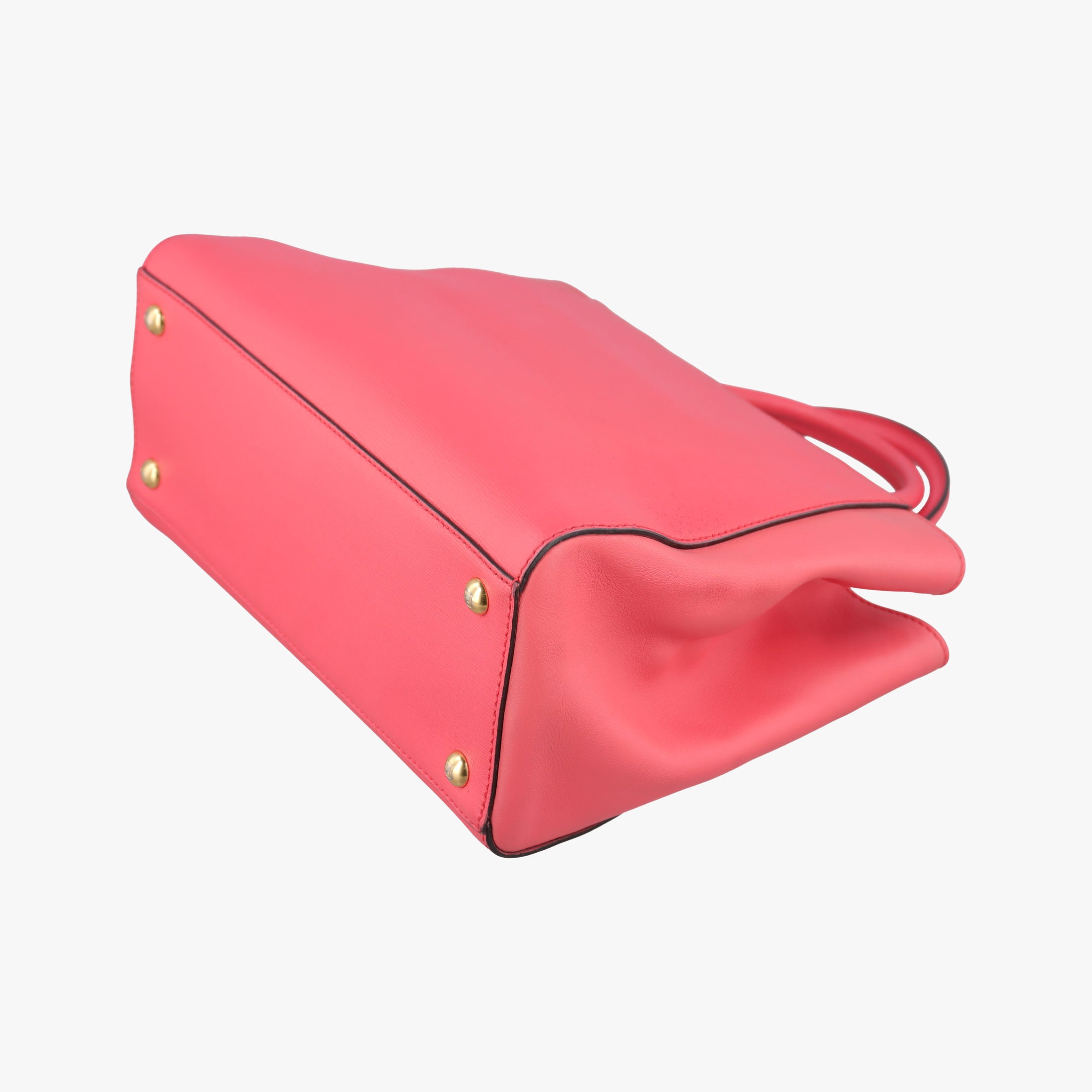 Secondhand Fendi Petite 2 JOURS pink Leather 8BH250 shoulderbag | stylenewstar