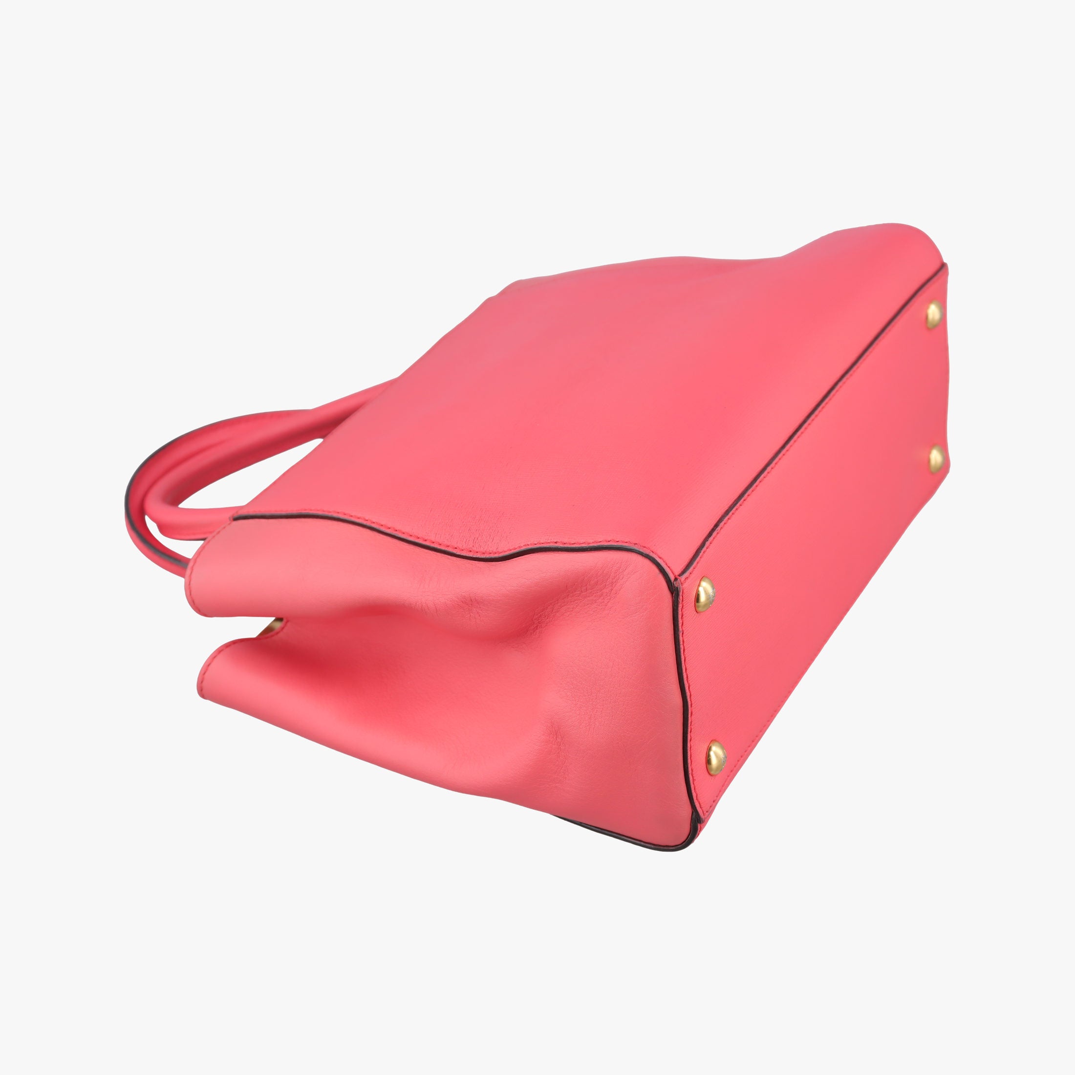 Secondhand Fendi Petite 2 JOURS pink Leather 8BH250 shoulderbag | stylenewstar