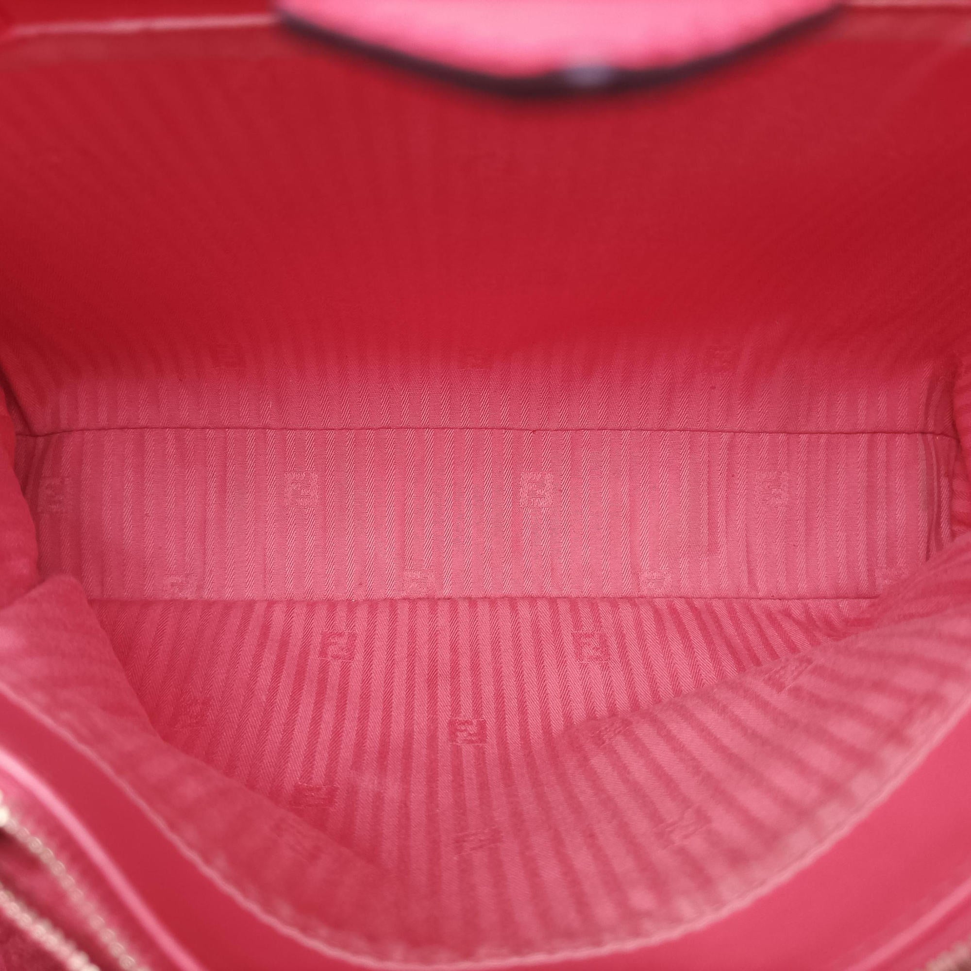 Secondhand Fendi Petite 2 JOURS pink Leather 8BH250 shoulderbag | stylenewstar