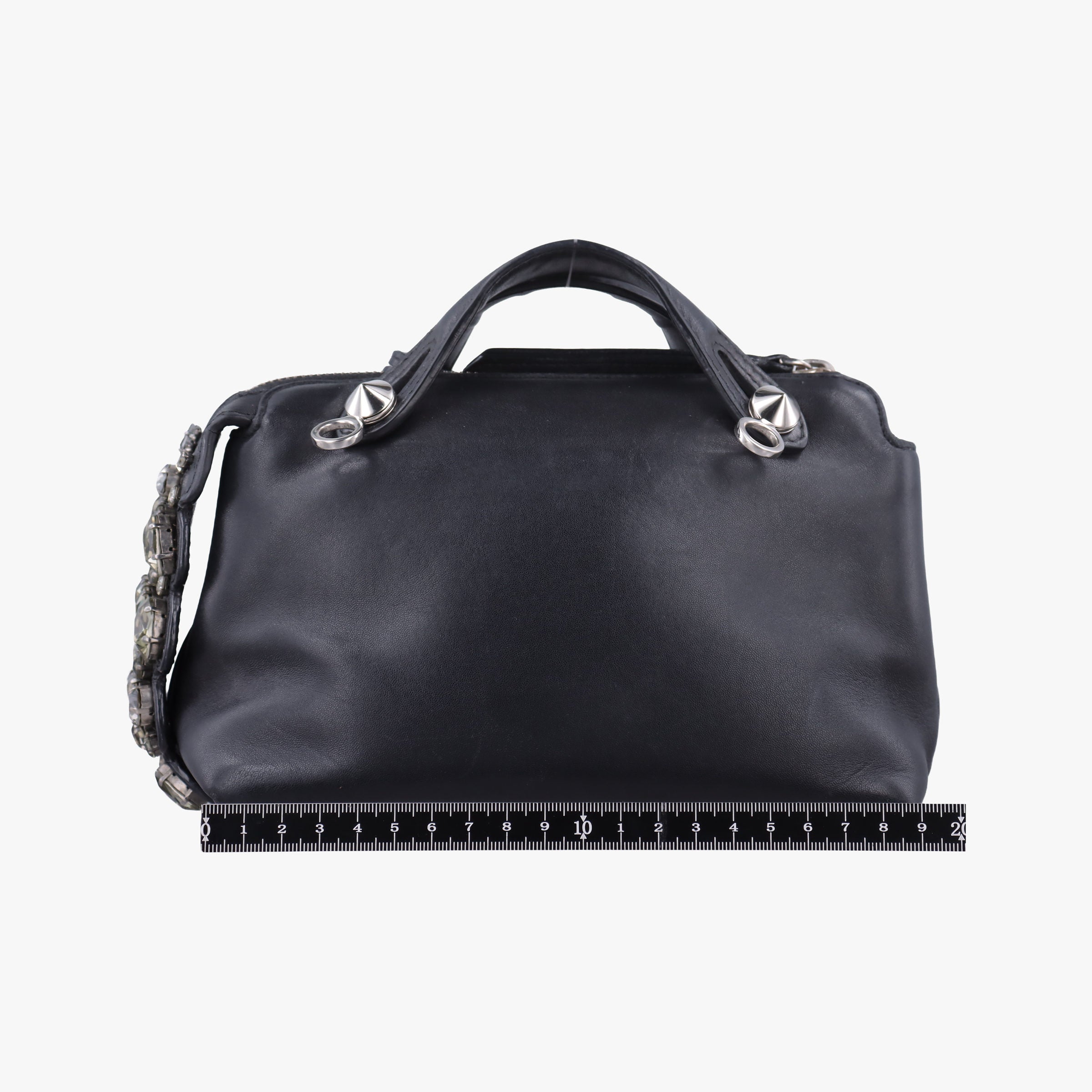Secondhand Fendi By the Way Black Leather 8BL135 shoulderbag | stylenewstar