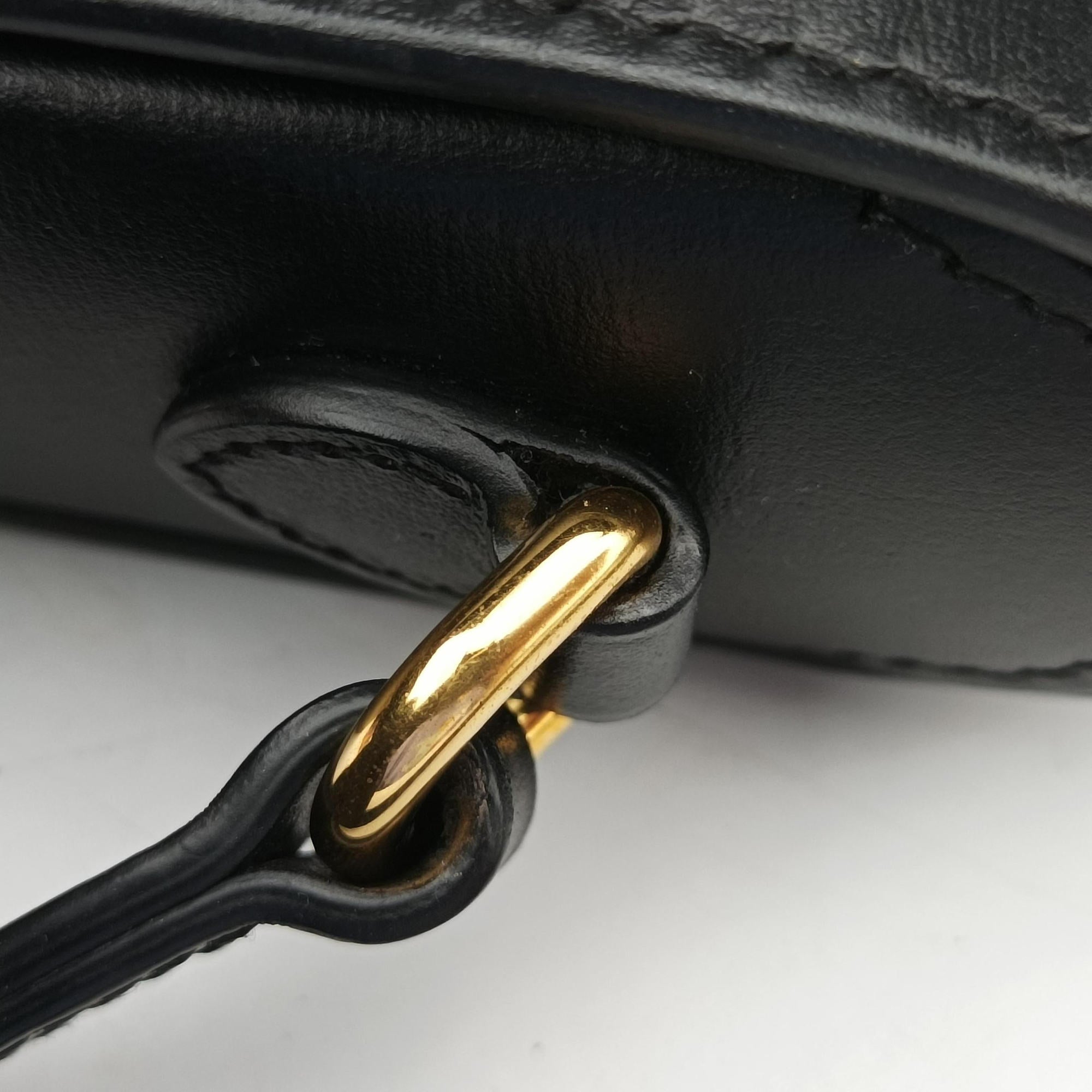 Secondhand Gucci Horsebit 1955 Black Leather 625615 shoulderbag | stylenewstar