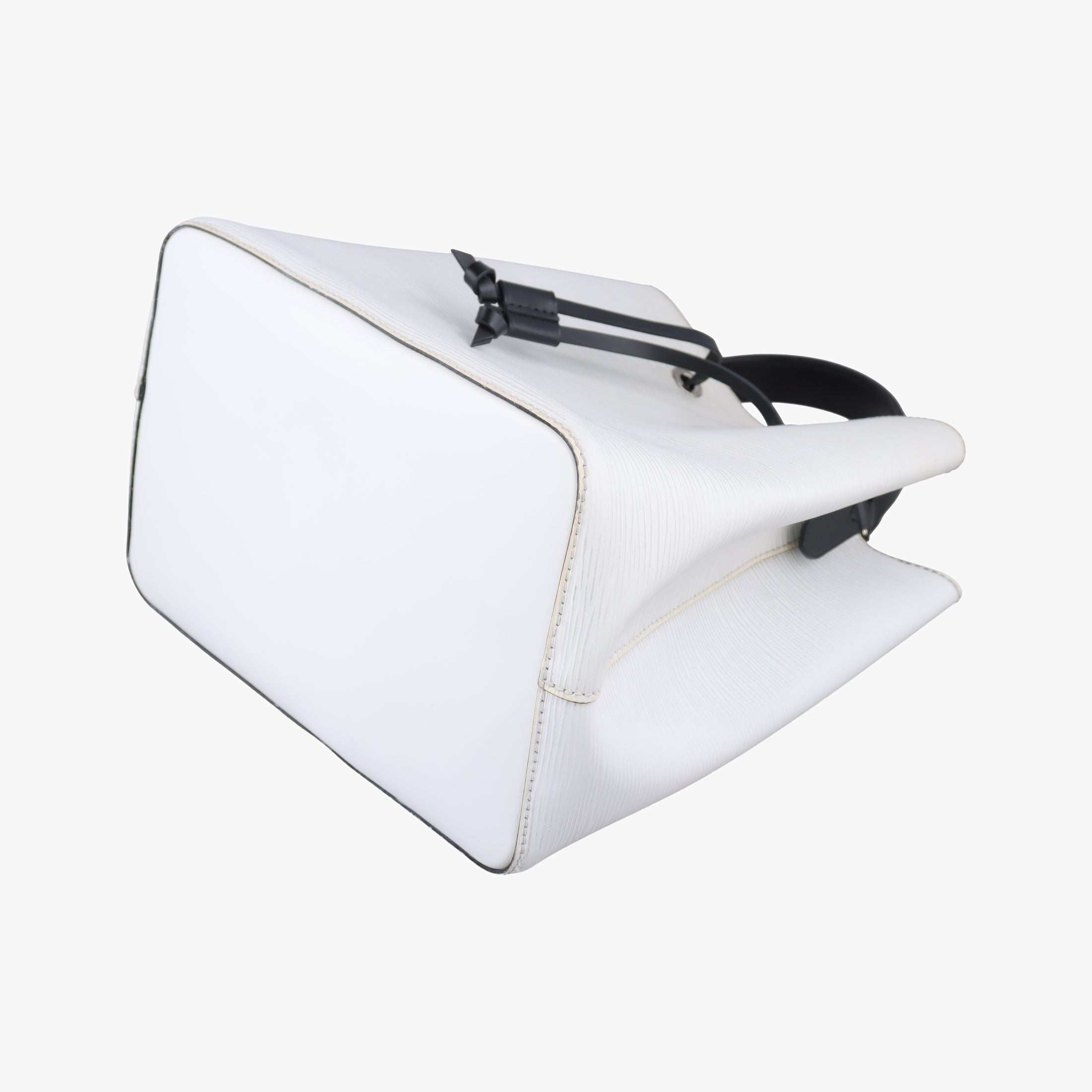 Pre-owned Louis Vuitton NeoNoe White × Black Epi M53371 shoulderbag | stylenewstar