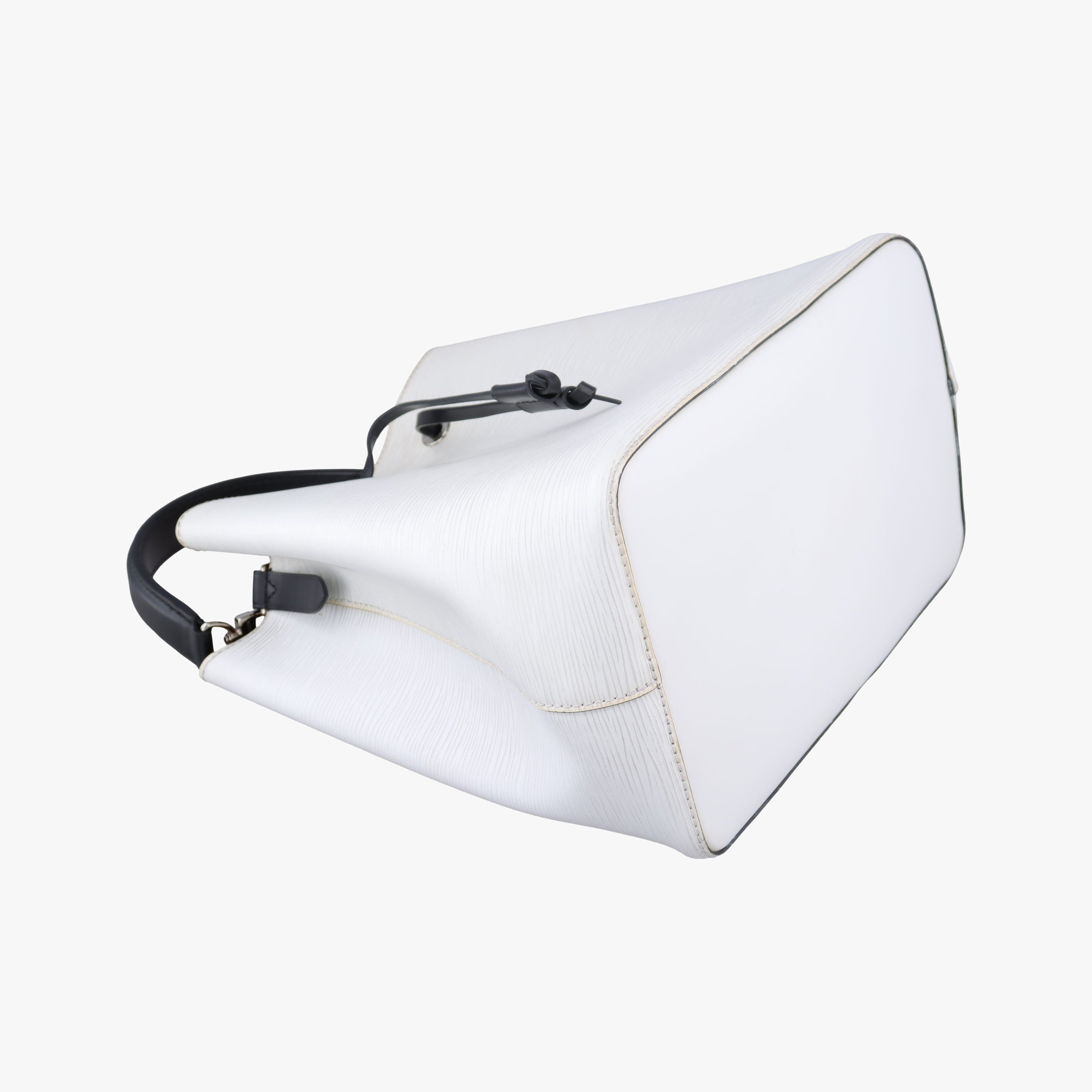 Pre-owned Louis Vuitton NeoNoe White × Black Epi M53371 shoulderbag | stylenewstar