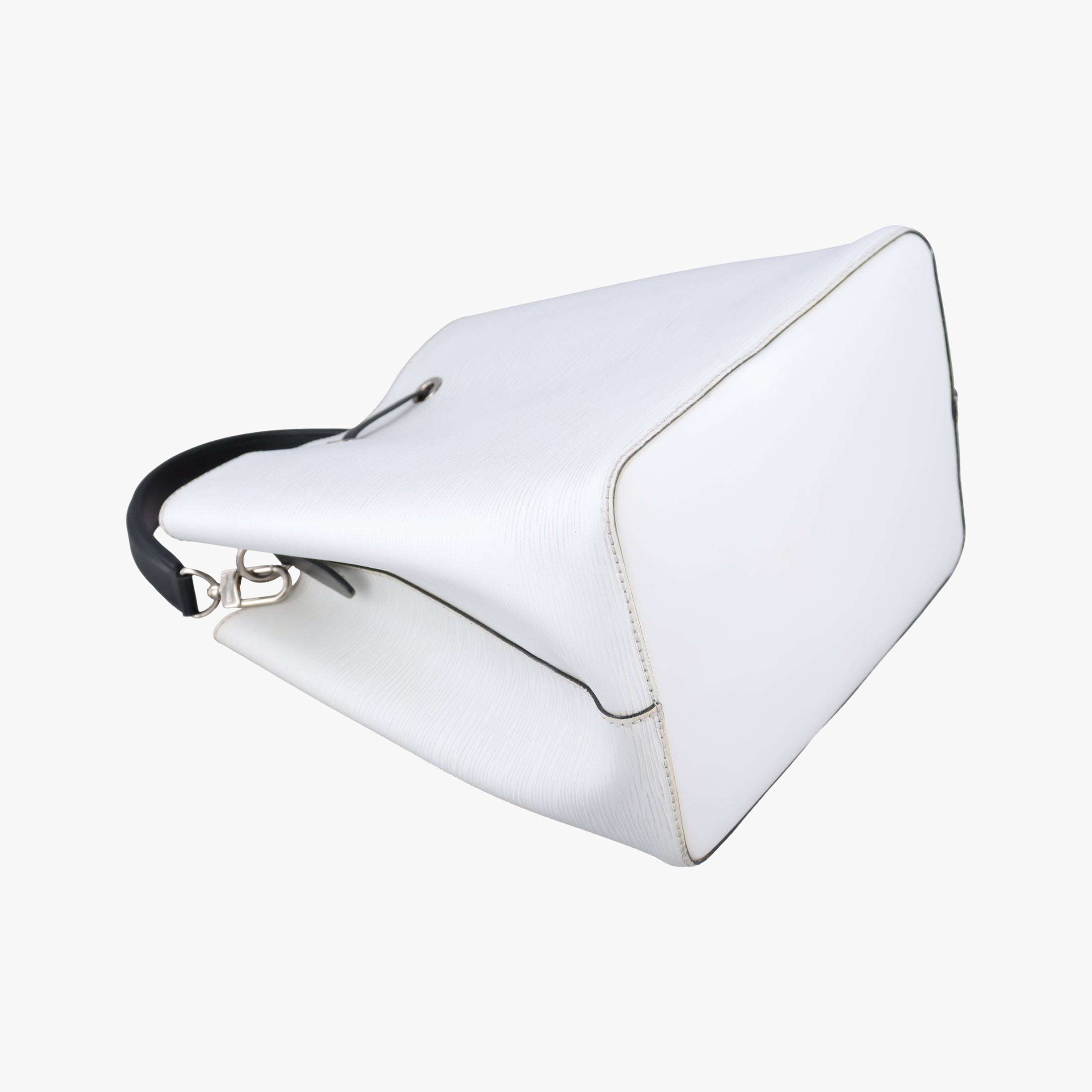 Pre-owned Louis Vuitton NeoNoe White × Black Epi M53371 shoulderbag | stylenewstar