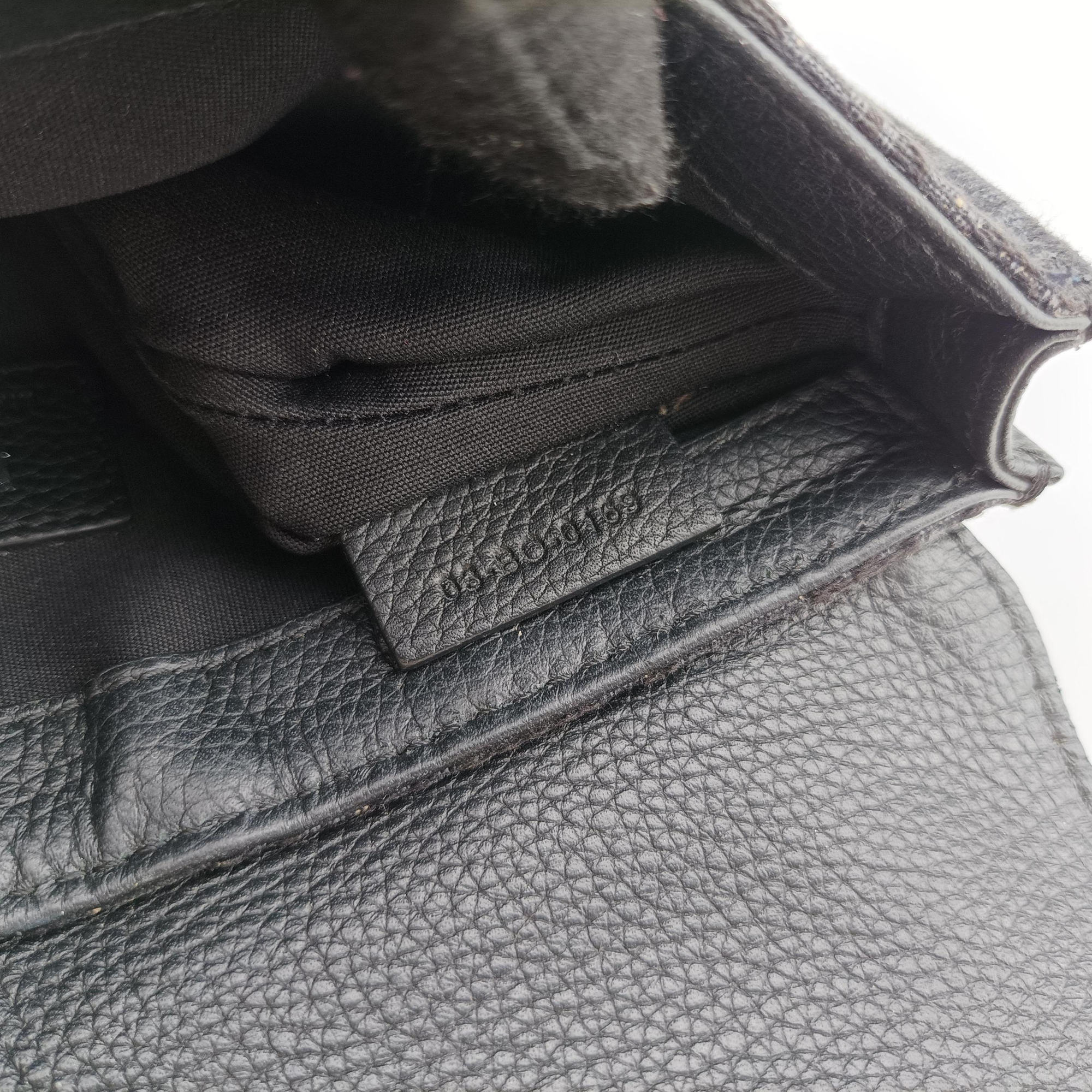 Secondhand Christian Dior Saddle Black Jacquard×Leather  bum bag/waist bag | stylenewstar