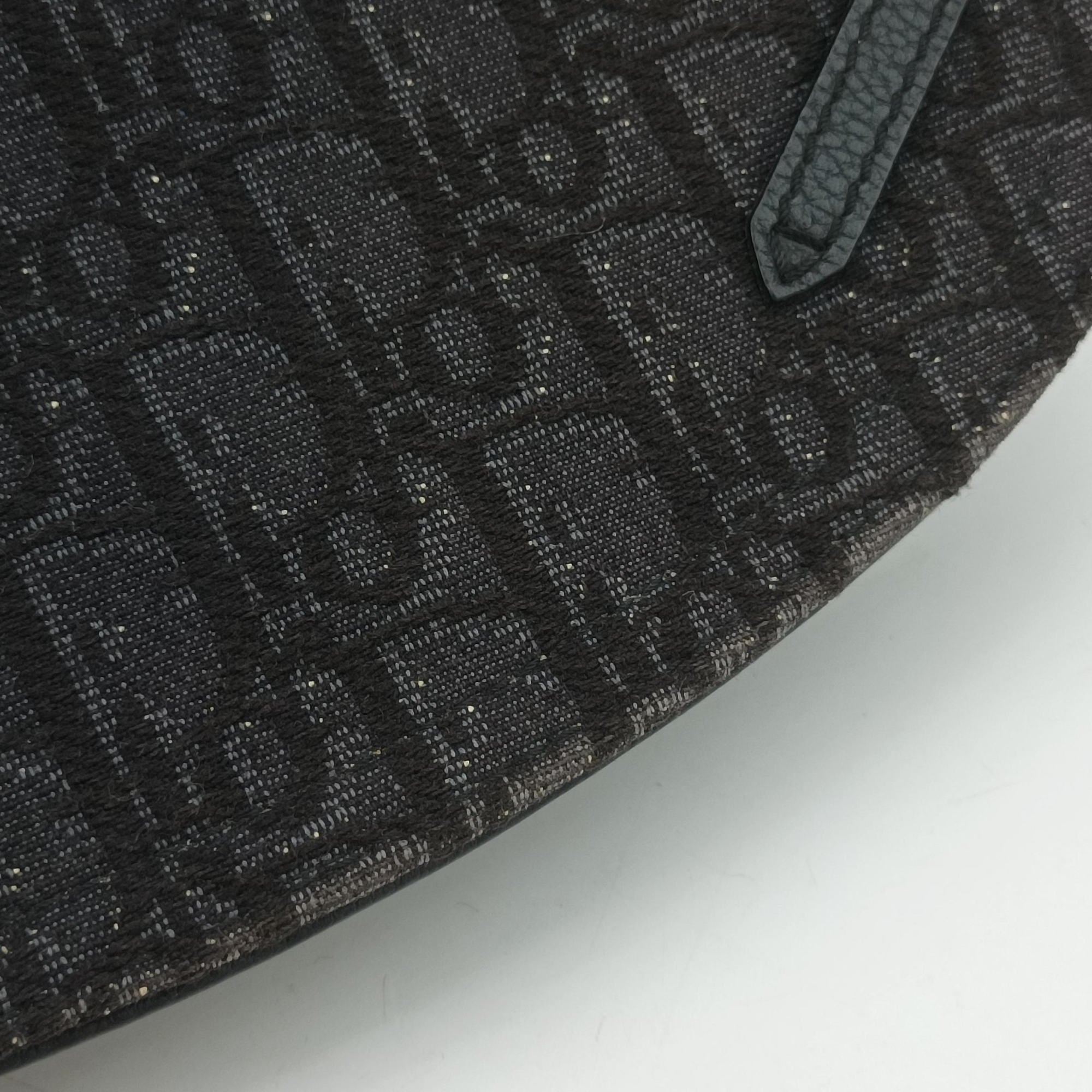 Secondhand Christian Dior Saddle Black Jacquard×Leather  bum bag/waist bag | stylenewstar
