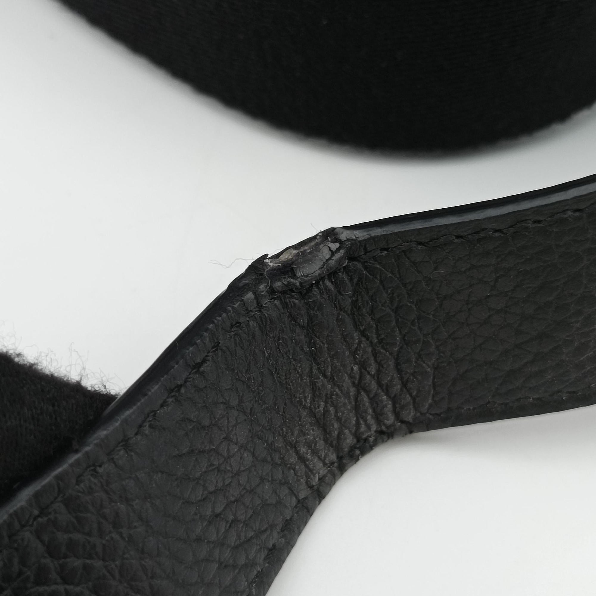 Secondhand Christian Dior Saddle Black Jacquard×Leather  bum bag/waist bag | stylenewstar