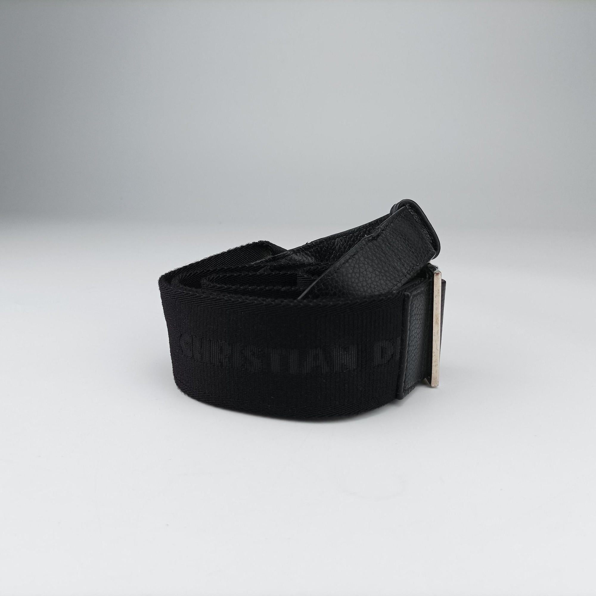Secondhand Christian Dior Saddle Black Jacquard×Leather  bum bag/waist bag | stylenewstar