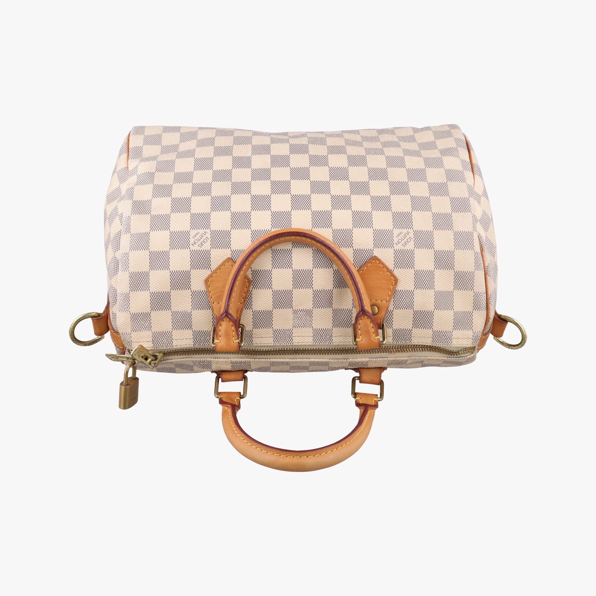 Pre-owned Louis Vuitton Speedy30 Azur Damier Canvas N41533 shoulderbag | stylenewstar