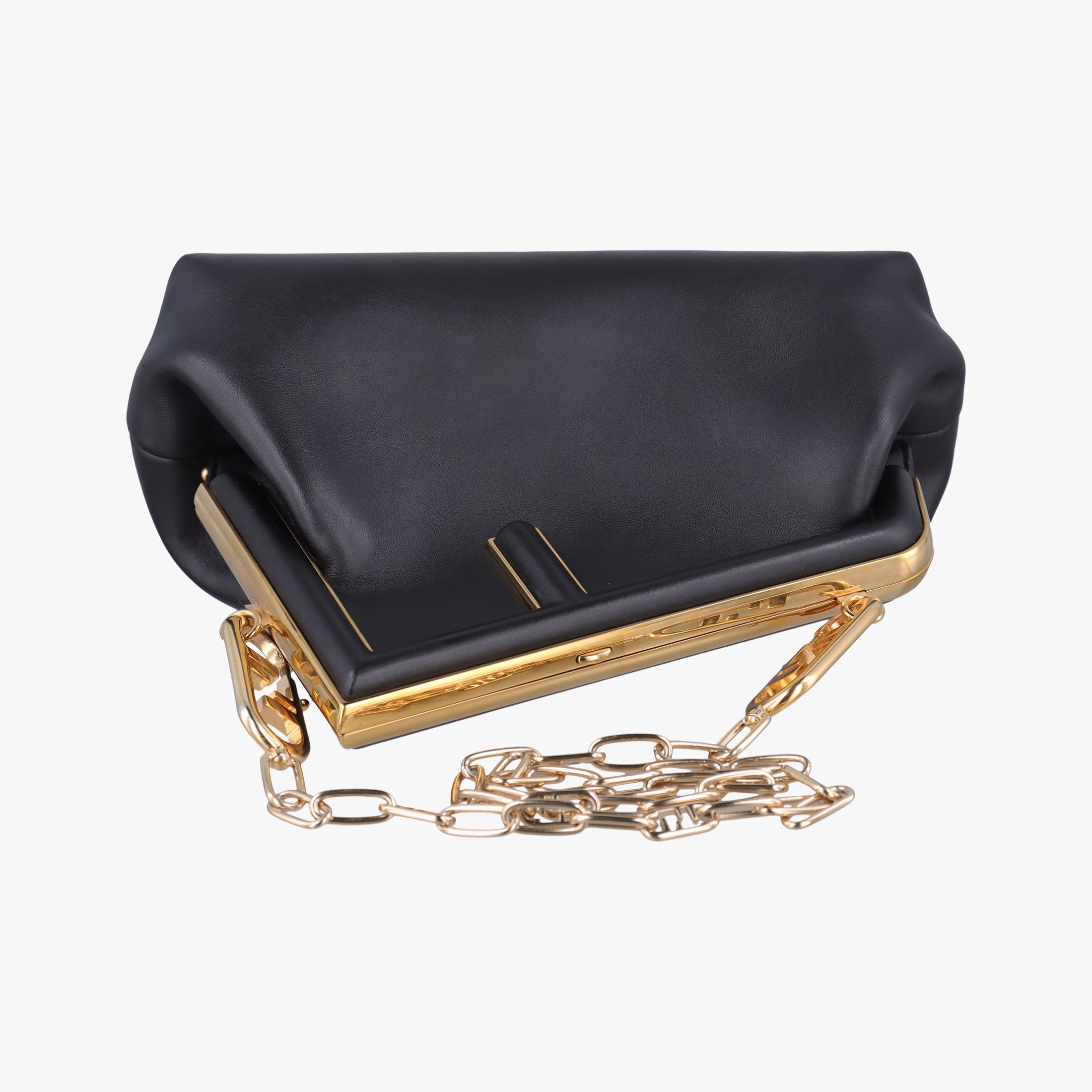 Pre-owned Fendi First Black Leather 8BP129 shoulderbag | stylenewstar