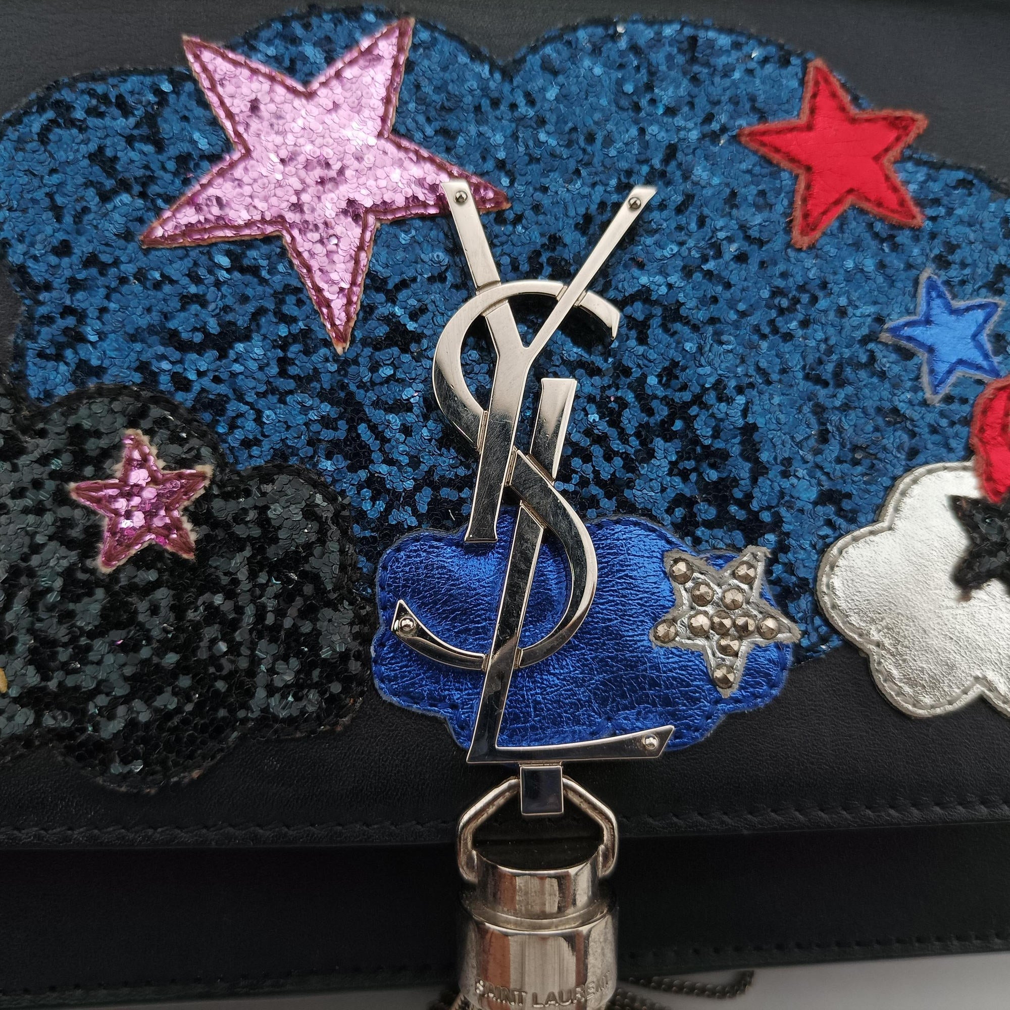 Secondhand Yves Saint Laurent KATE Multicolour Leather 455263 shoulderbag | stylenewstar