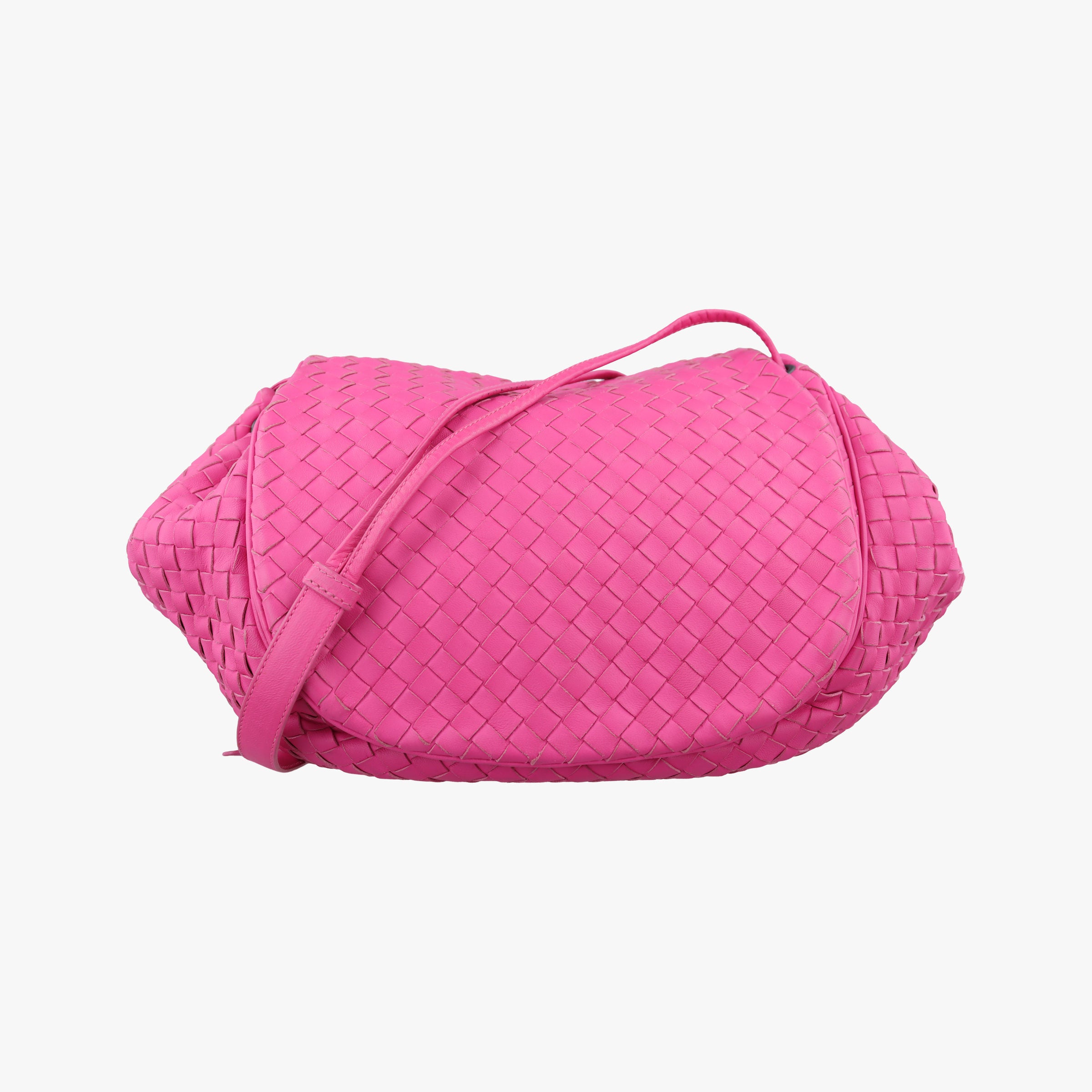 Vintage Bottega Veneta Intrecciato Rose lambskin  shoulderbag | stylenewstar