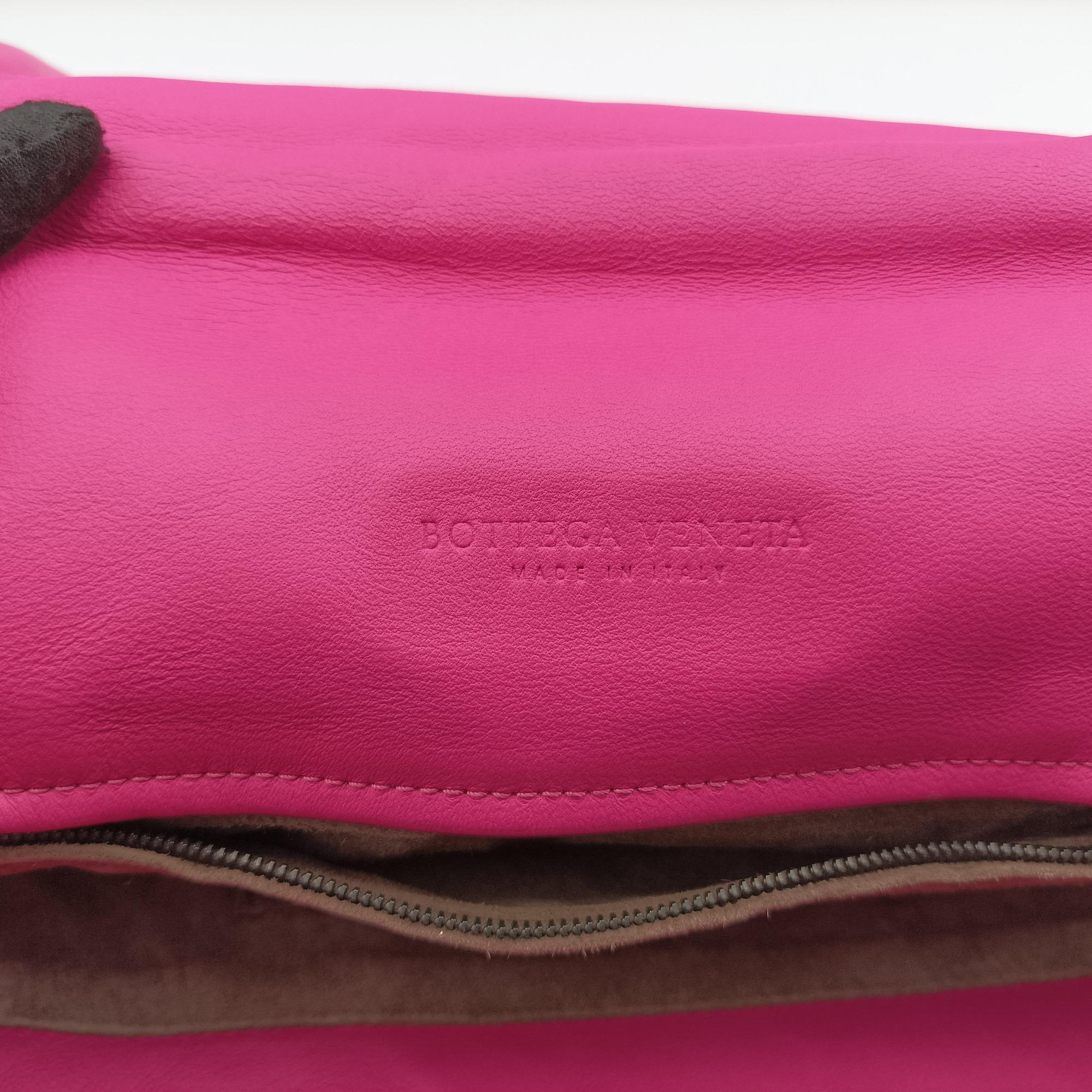 Vintage Bottega Veneta Intrecciato Rose lambskin  shoulderbag | stylenewstar