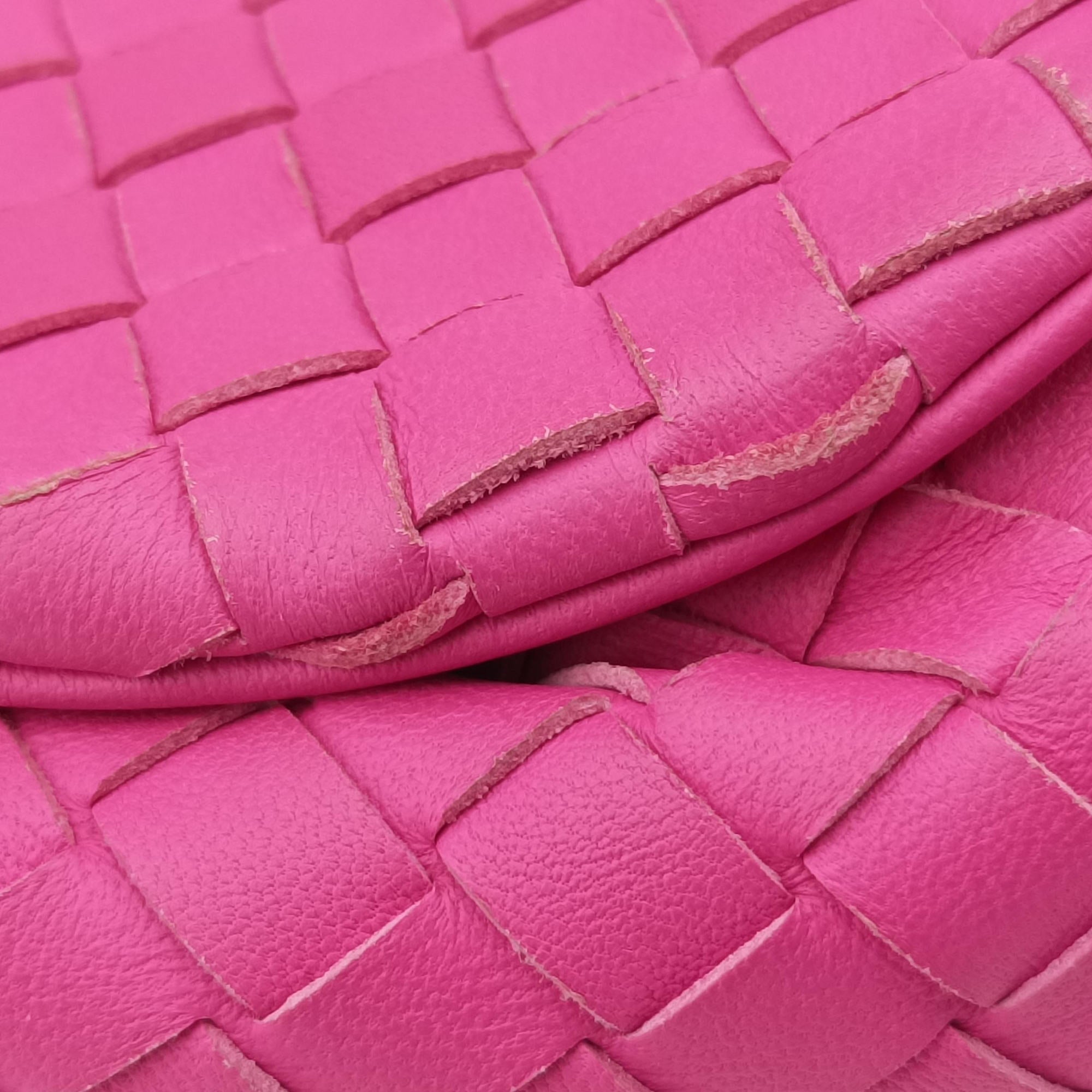 Vintage Bottega Veneta Intrecciato Rose lambskin  shoulderbag | stylenewstar