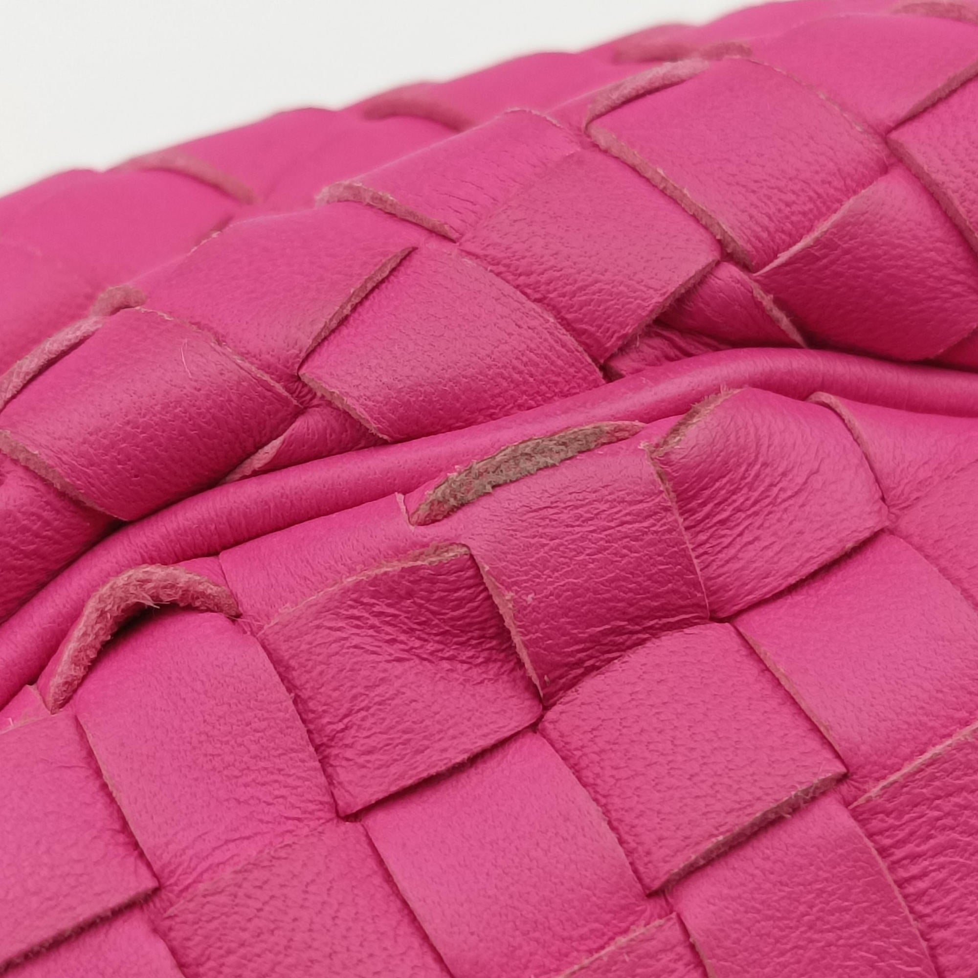Vintage Bottega Veneta Intrecciato Rose lambskin  shoulderbag | stylenewstar