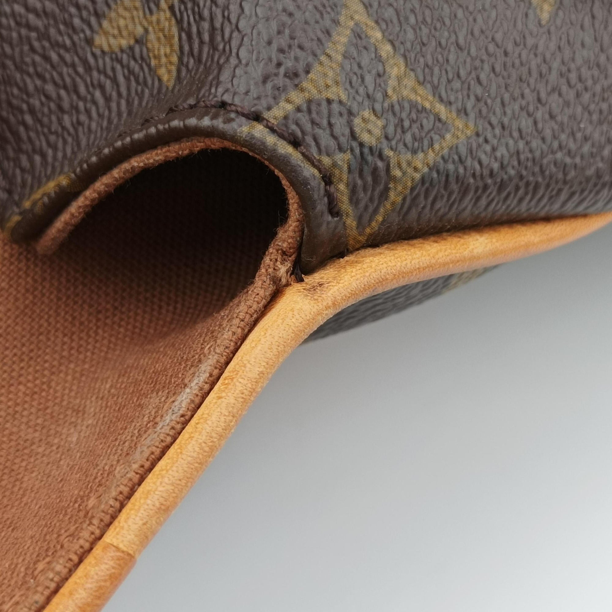 Pre-owned Louis Vuitton ABBESSES brown Monogram Canvas M45257 shoulderbag | stylenewstar