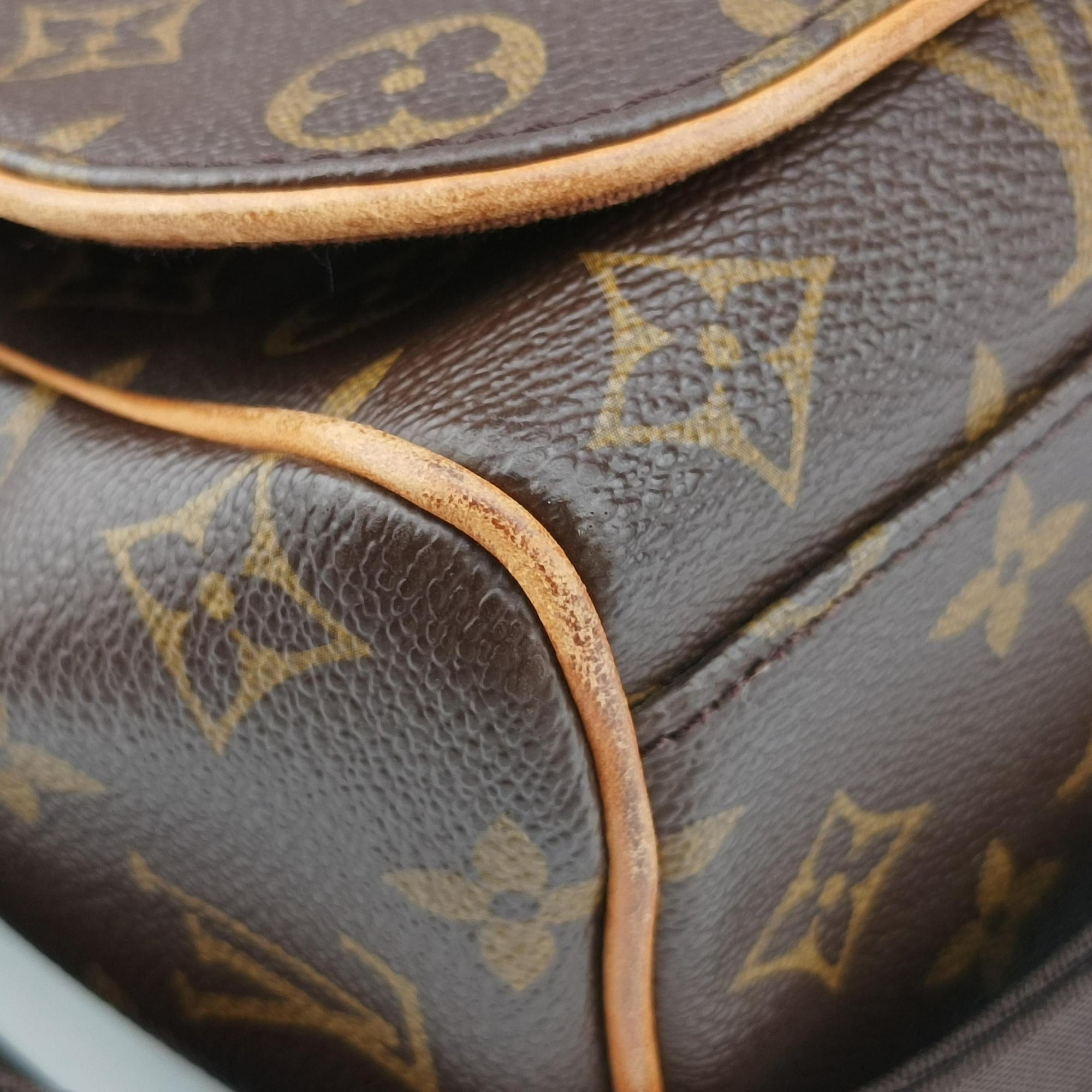 Pre-owned Louis Vuitton ABBESSES brown Monogram Canvas M45257 shoulderbag | stylenewstar