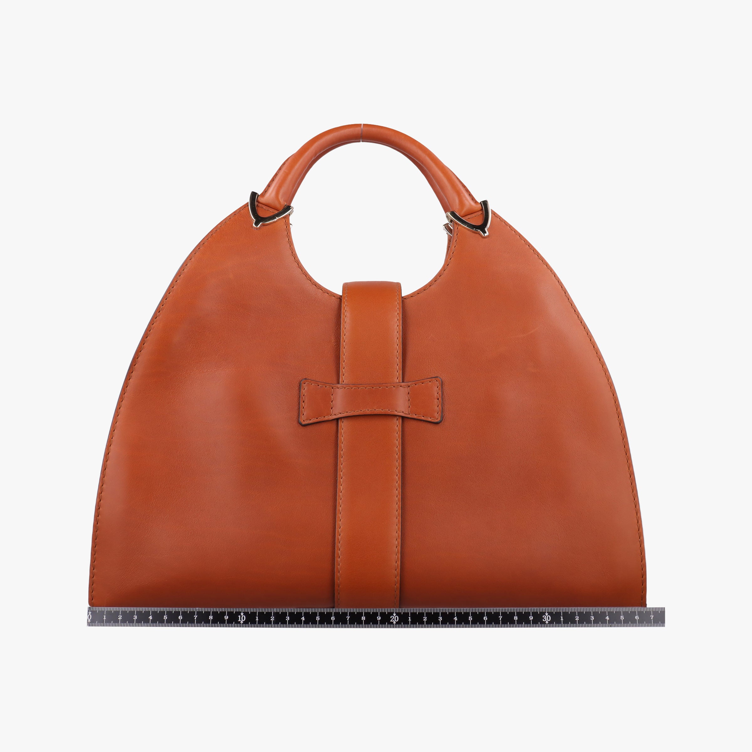 Pre-owned Gucci Stirrup Brown leather 277514 handbag | stylenewstar