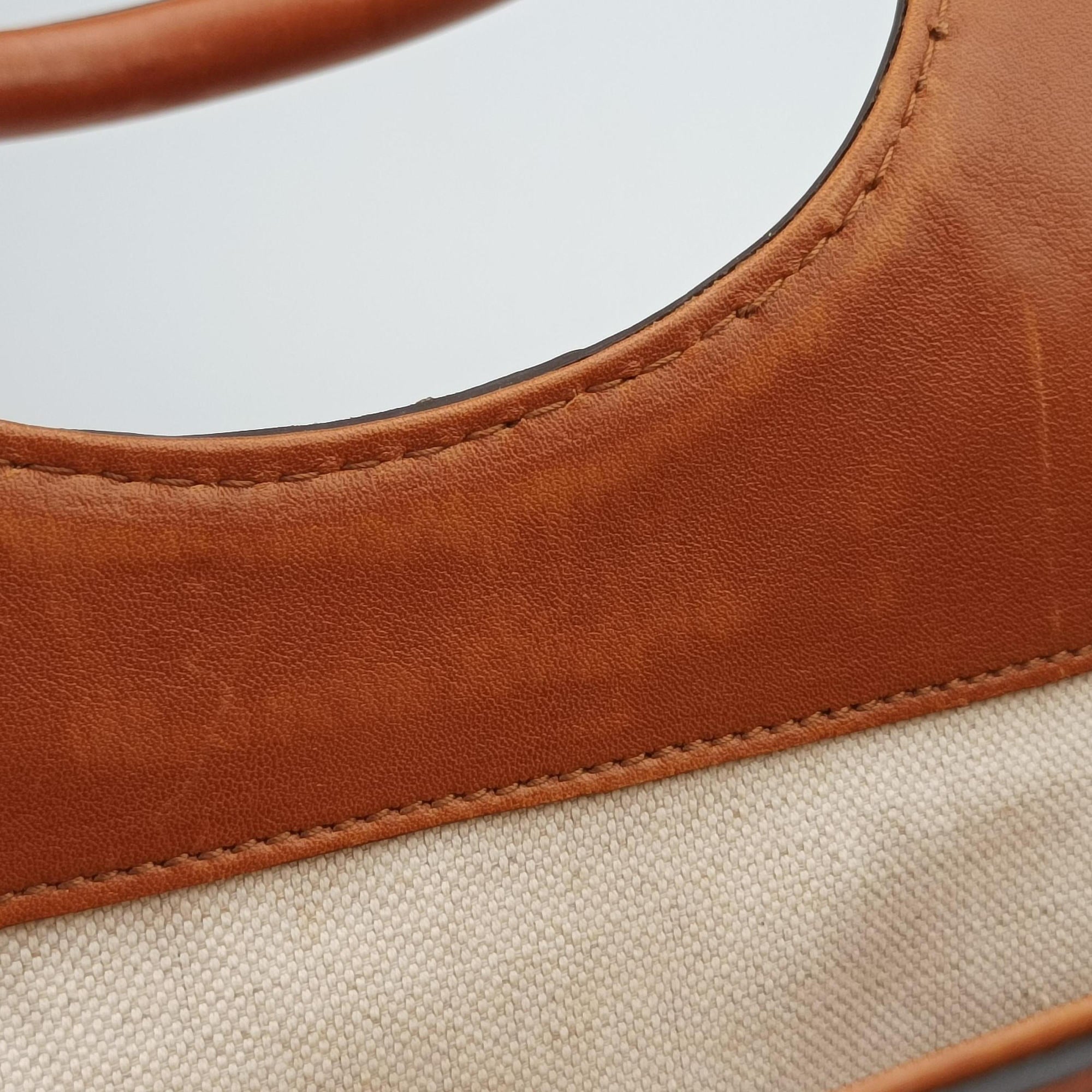 Pre-owned Gucci Stirrup Brown leather 277514 handbag | stylenewstar