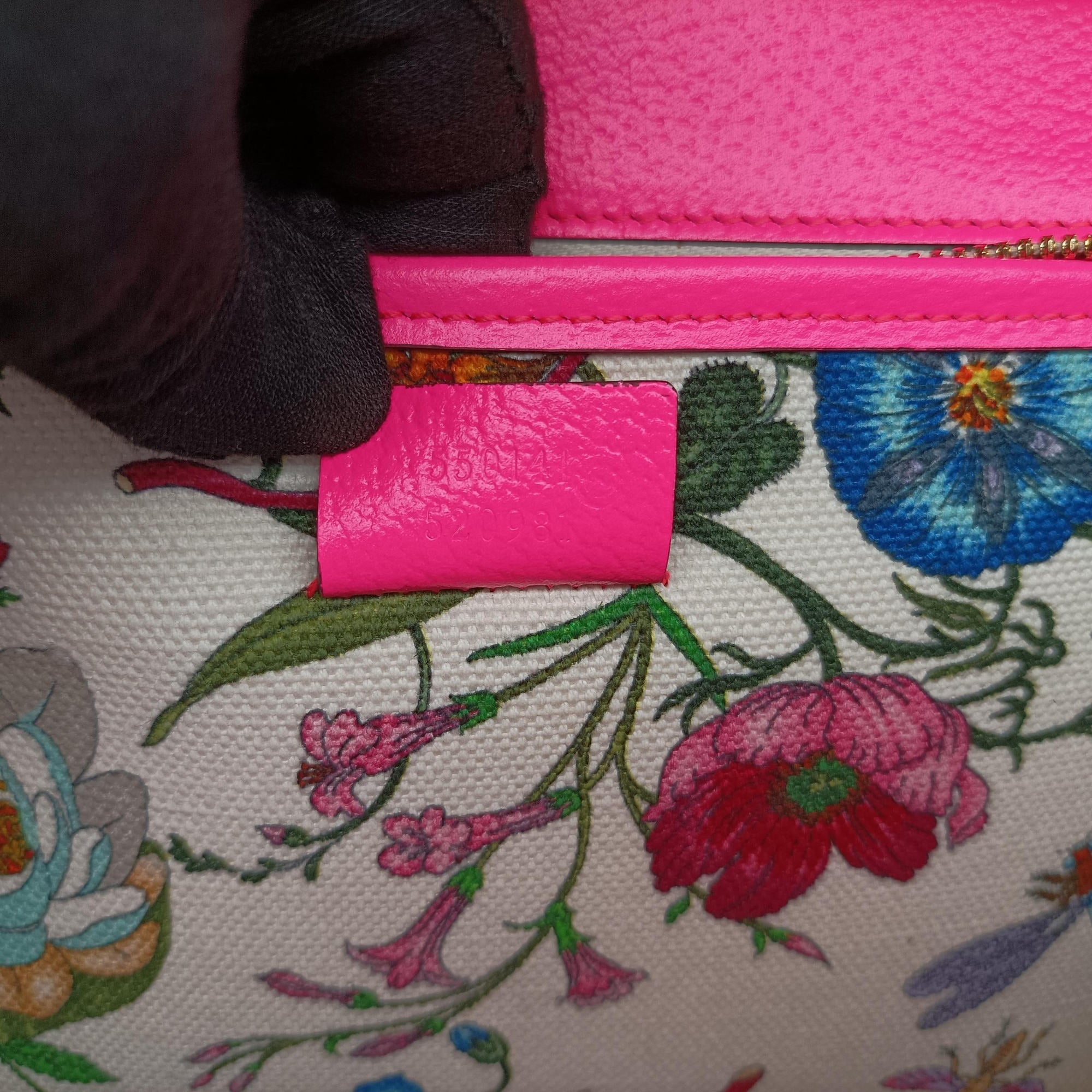 Secondhand Gucci Flora Multicolour Canvas×Leather 550141 shoulderbag | stylenewstar