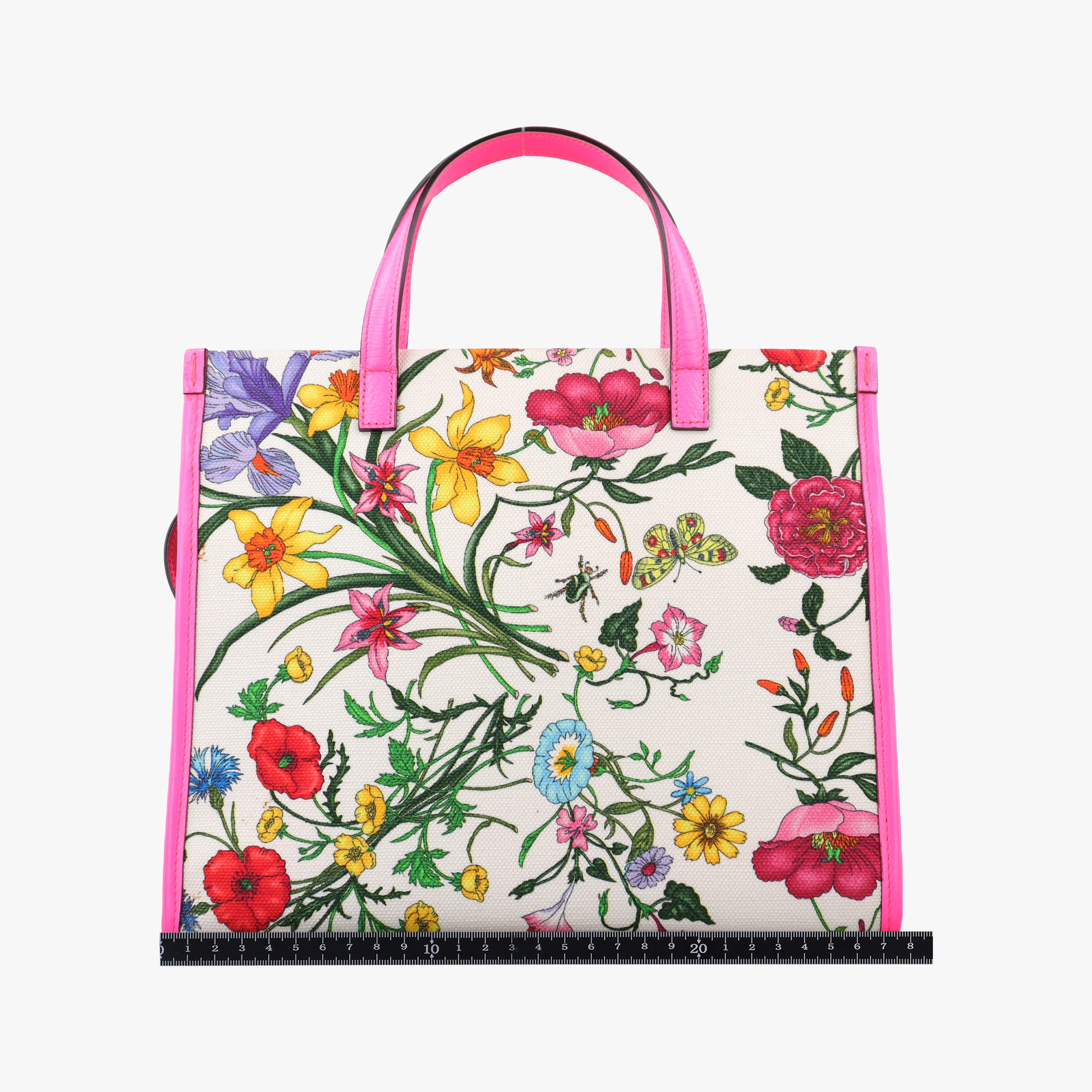 Secondhand Gucci Flora Multicolour Canvas×Leather 550141 shoulderbag | stylenewstar