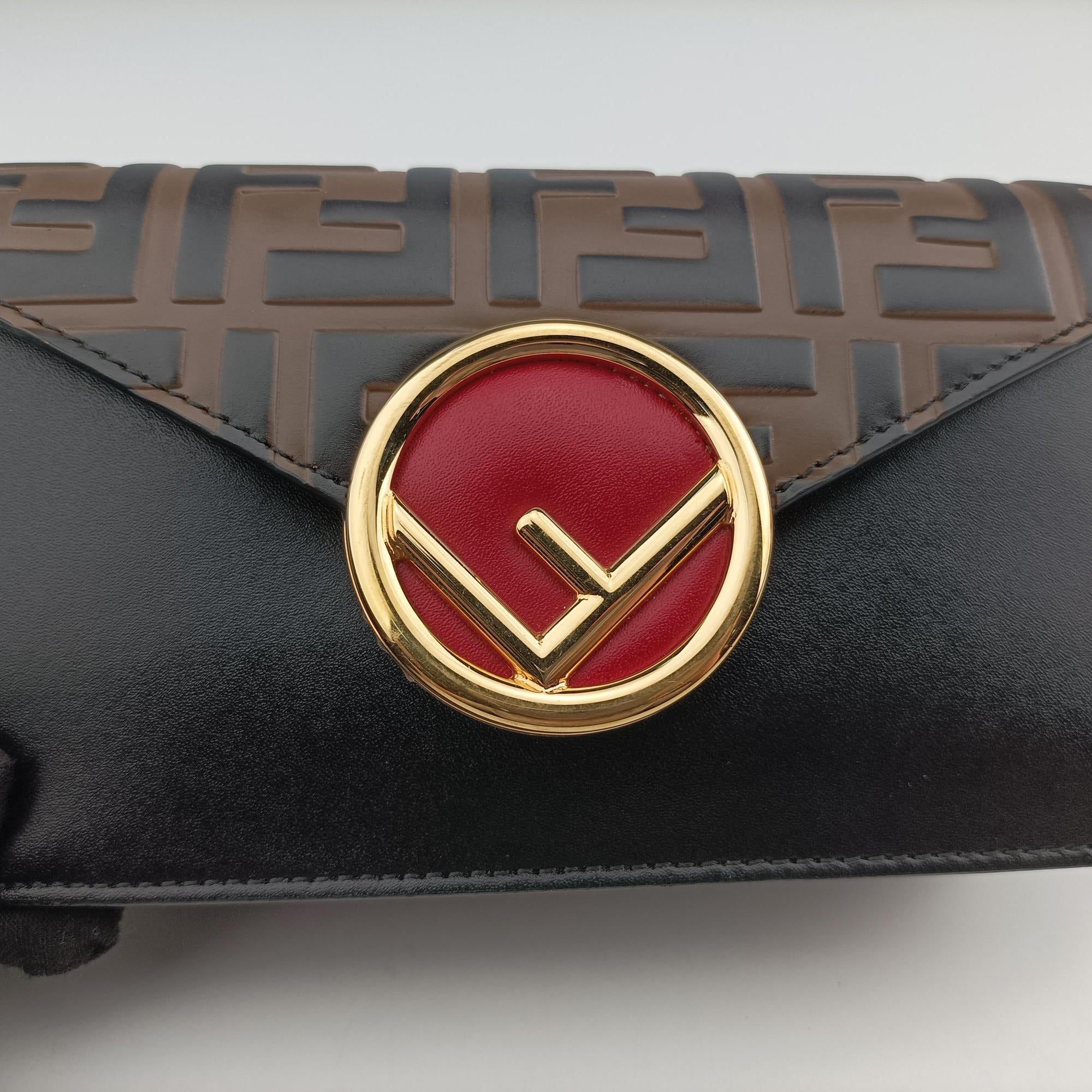 Vintage Fendi F is Brown Leather 8BM005 bum bag/waist bag | stylenewstar