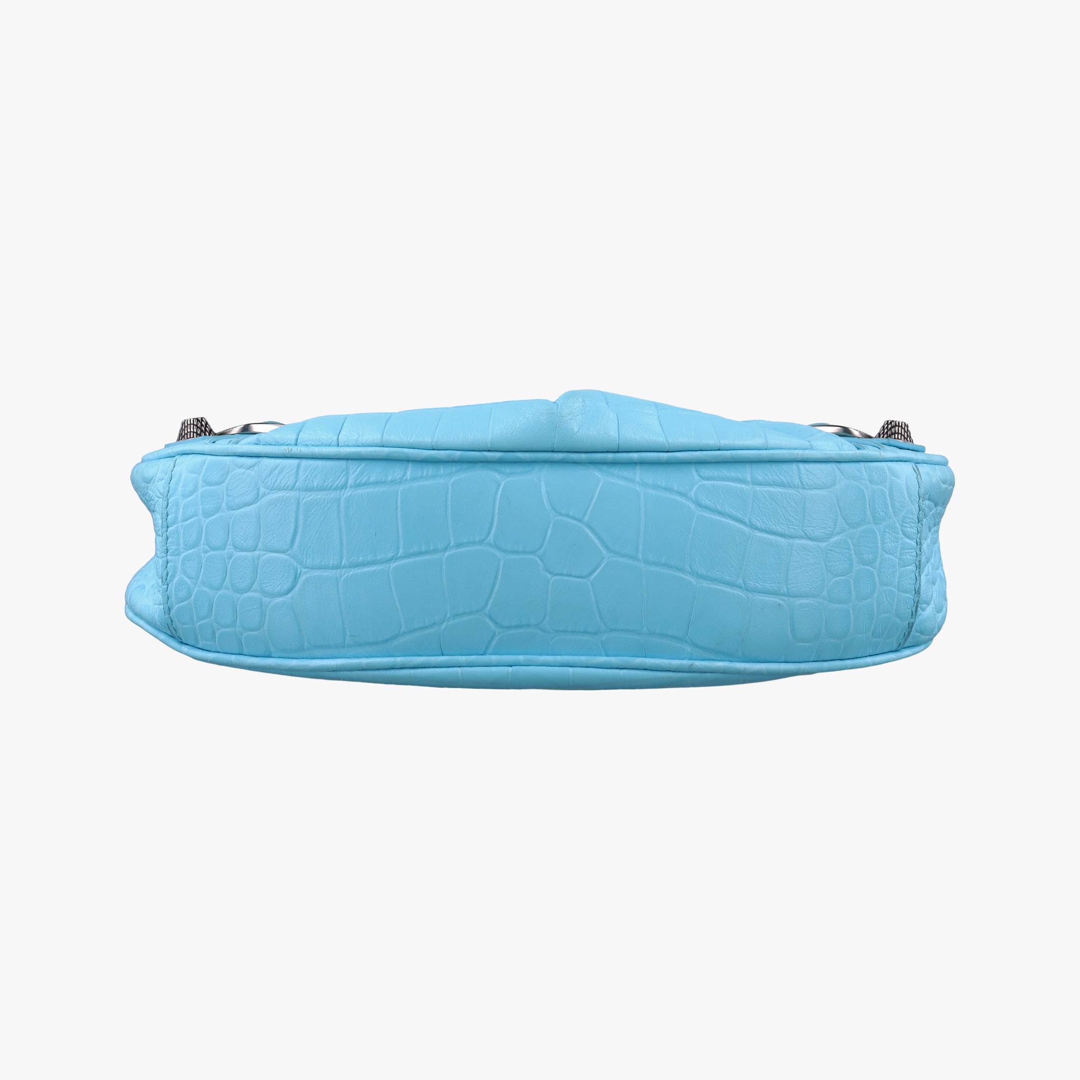 Secondhand Balenciaga Le Cagole mini Blue fabric  shoulderbag | stylenewstar
