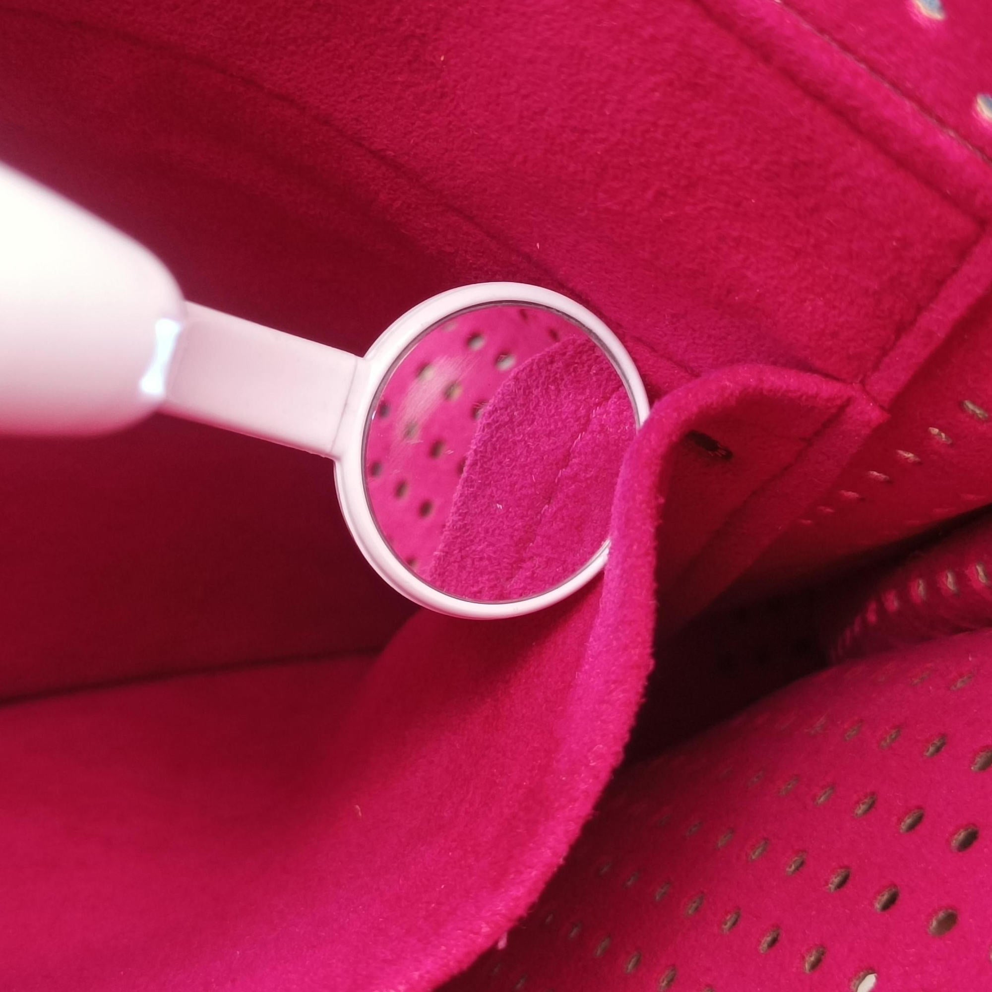 Secondhand Louis Vuitton Musette brown×FUCHSIA Monogram Perforated M95172 shoulderbag | stylenewstar